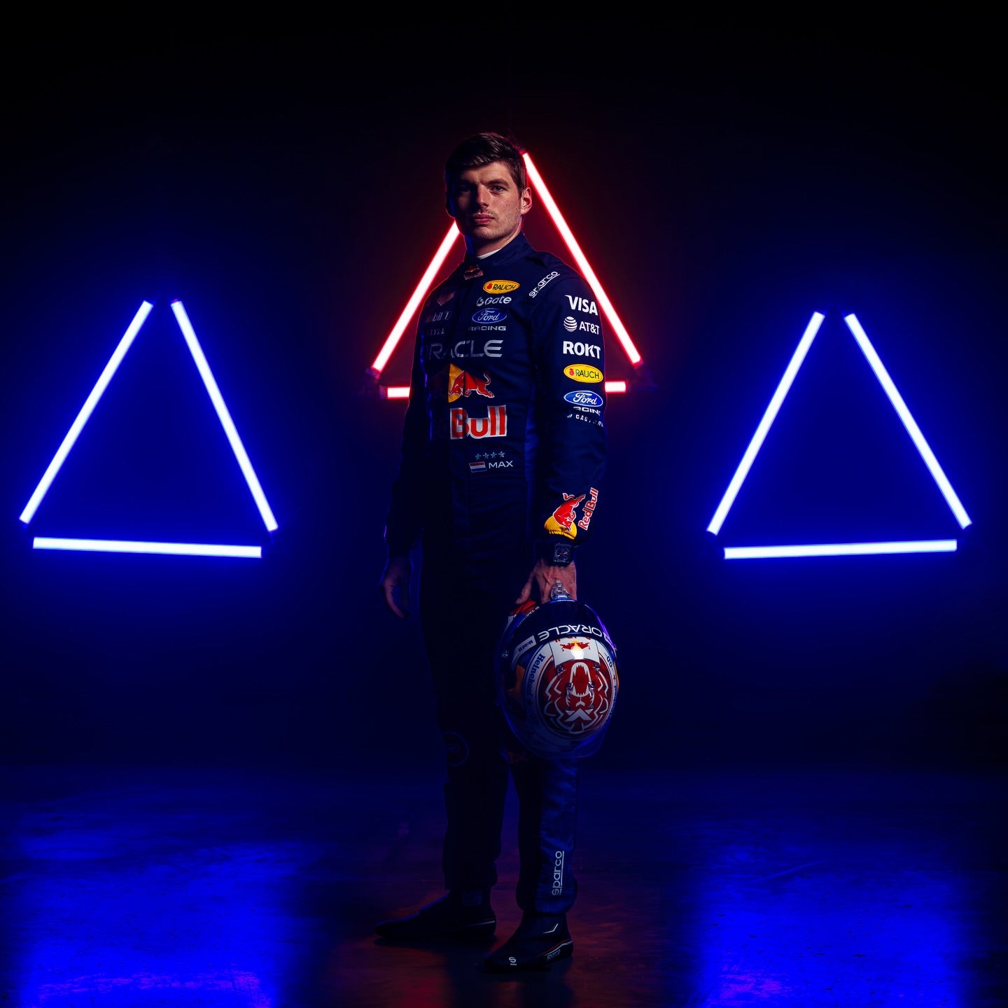 red bull racing 2026 replica race suit front view