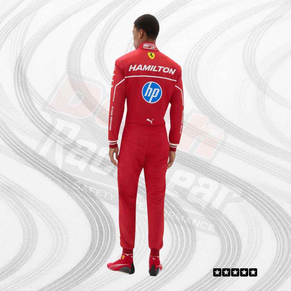 2025 Lewis Hamilton racing suit for Scuderia Ferrari