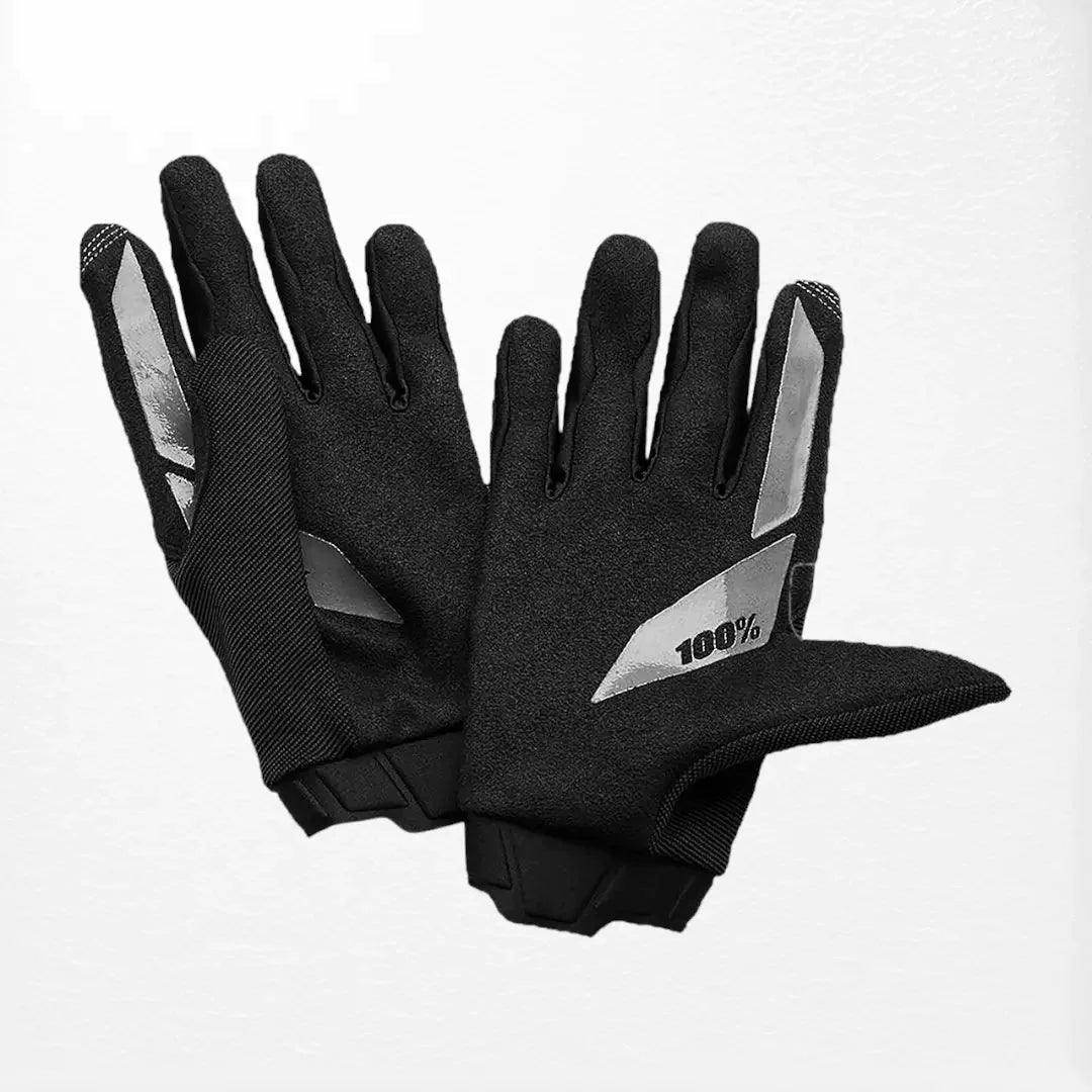 100% Ridecamp MX Gloves Black - Dash Racegear Store