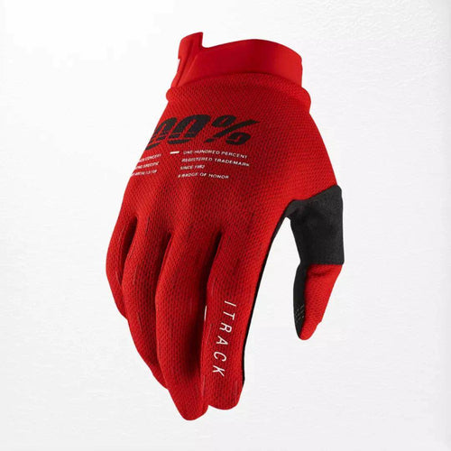 100% iTrack MX Gloves Red XX-Large