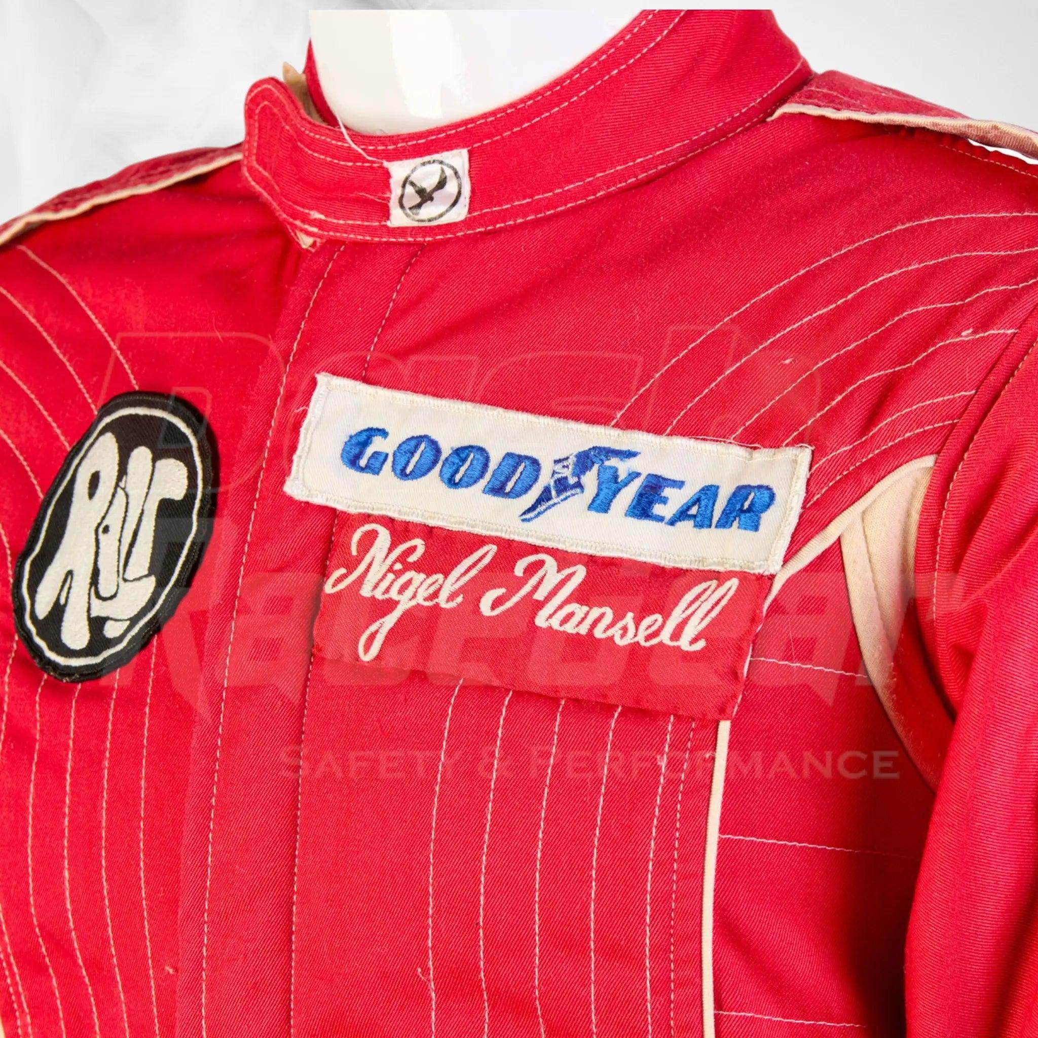 1980 Ralt Formula 2 Hawk NIGEL MANSELL’S Race Suit - Dash Racegear Store