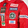 1985 Canon Williams Stand 21 Formula 1 NIGEL MANSELL’S Race Suit - Dash Racegear Store