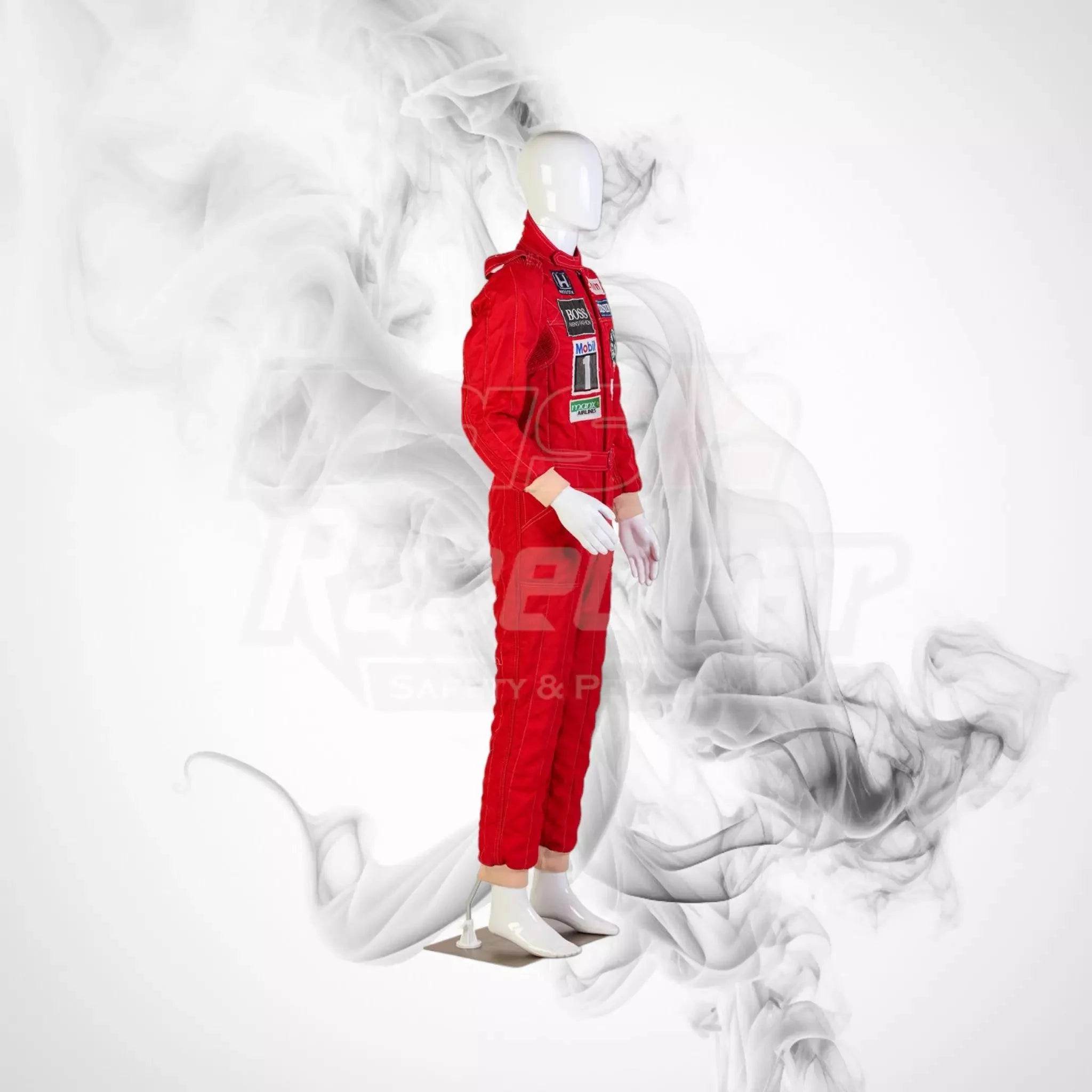 1985 Canon Williams Stand 21 Formula 1 NIGEL MANSELL’S Race Suit - Dash Racegear Store