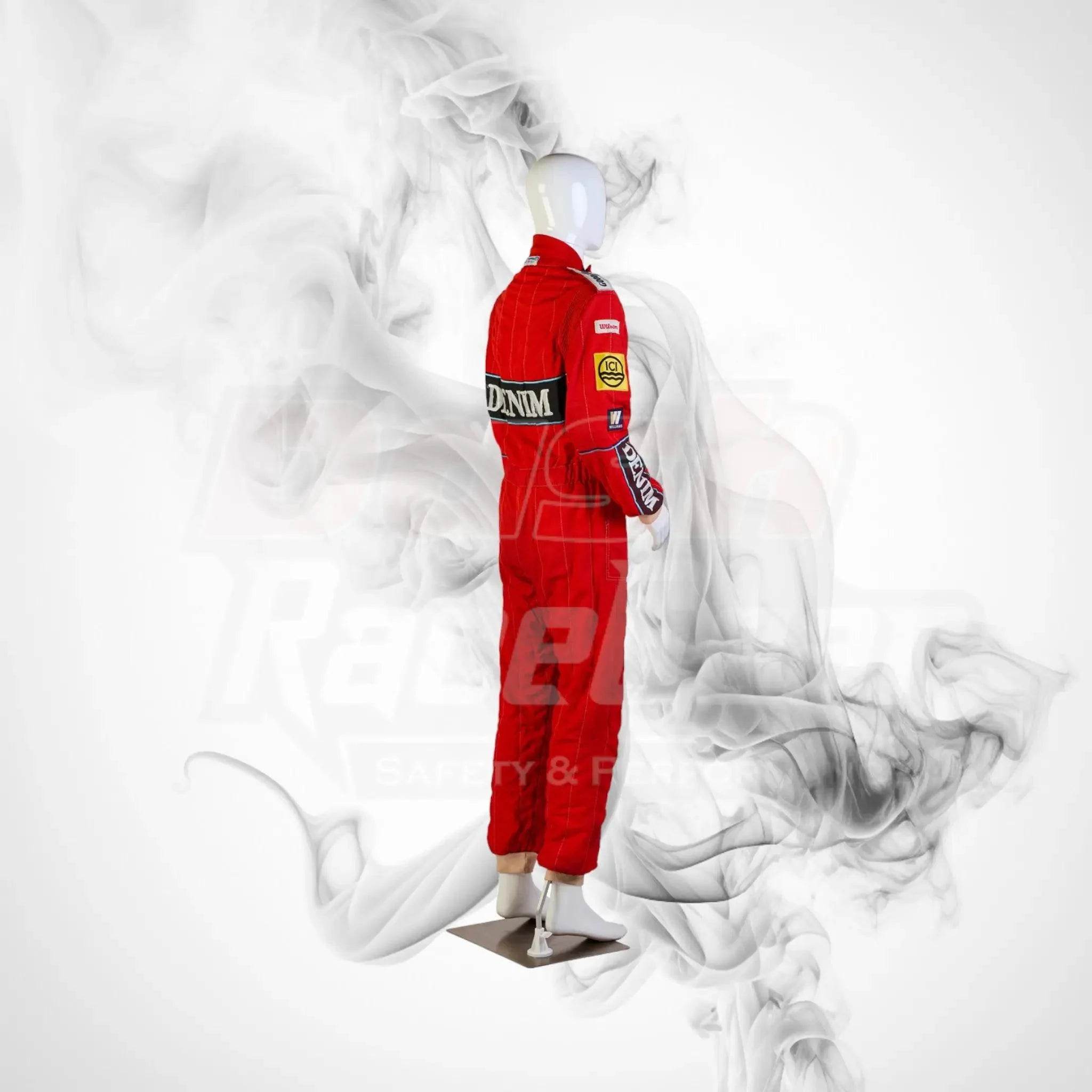 1986 Canon Williams Stand 21 Formula 1 NIGEL MANSELL’S Race Suit - Dash Racegear Store