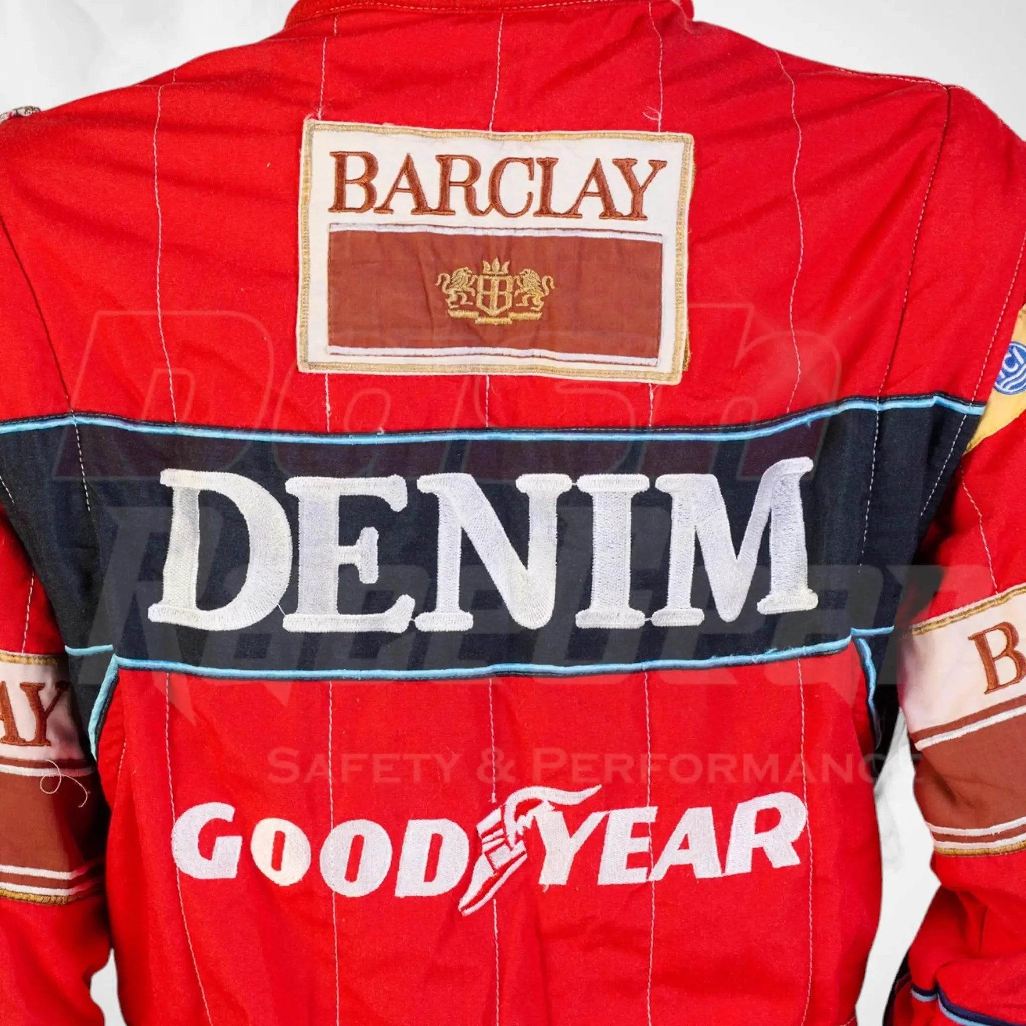 1988 Canon Williams Stand 21 Formula 1 NIGEL MANSELL’S Race Suit - Dash Racegear Store