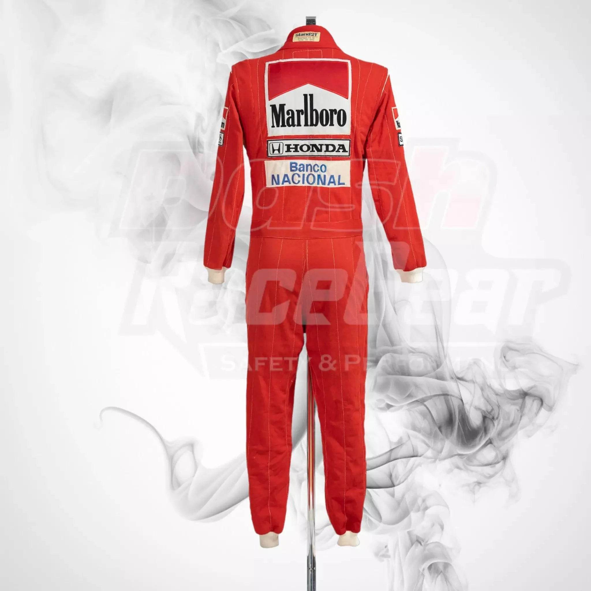 1988 STAND21 RACING SUIT AYRTON SENNA - Dash Racegear Store