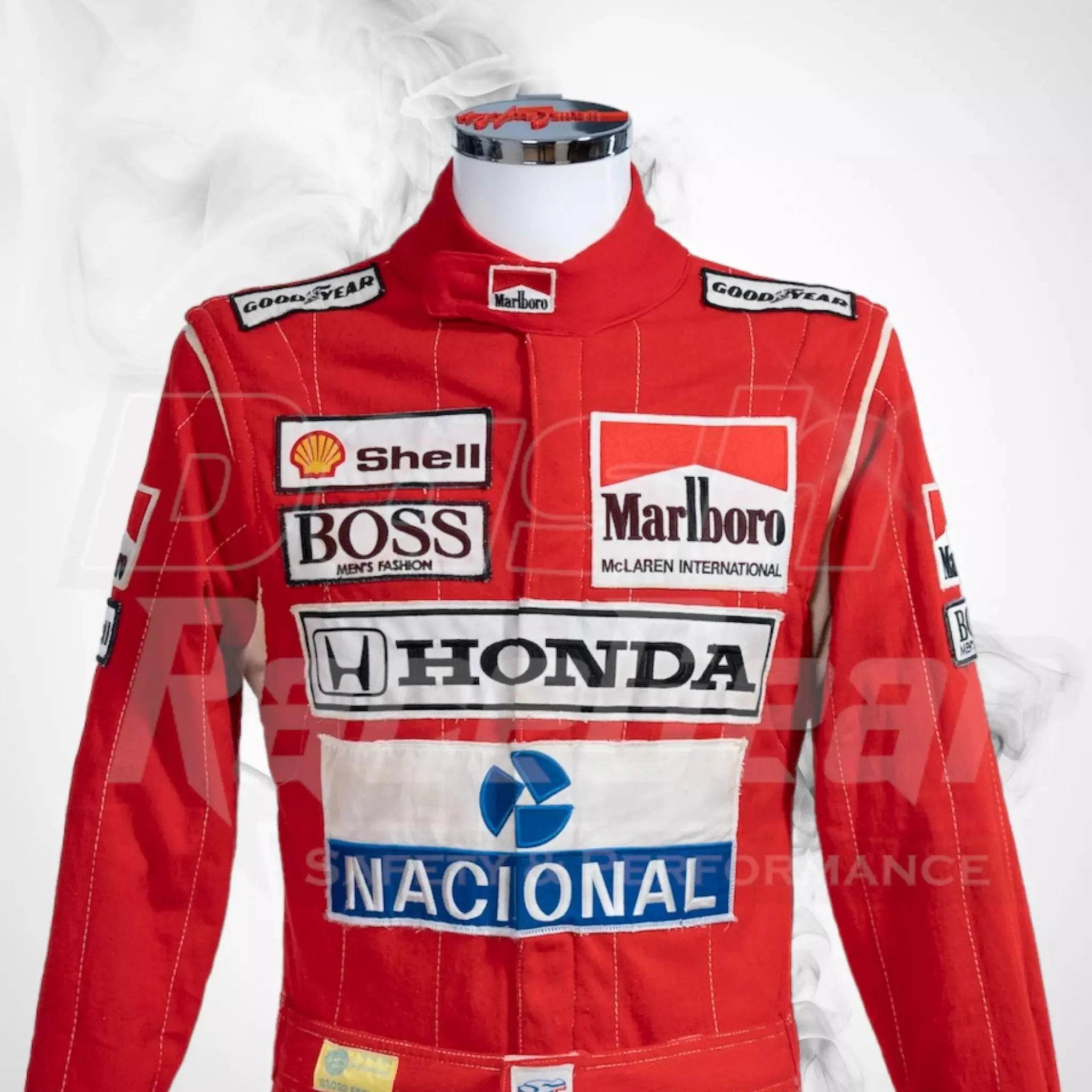 1988 STAND21 RACING SUIT AYRTON SENNA - Dash Racegear Store