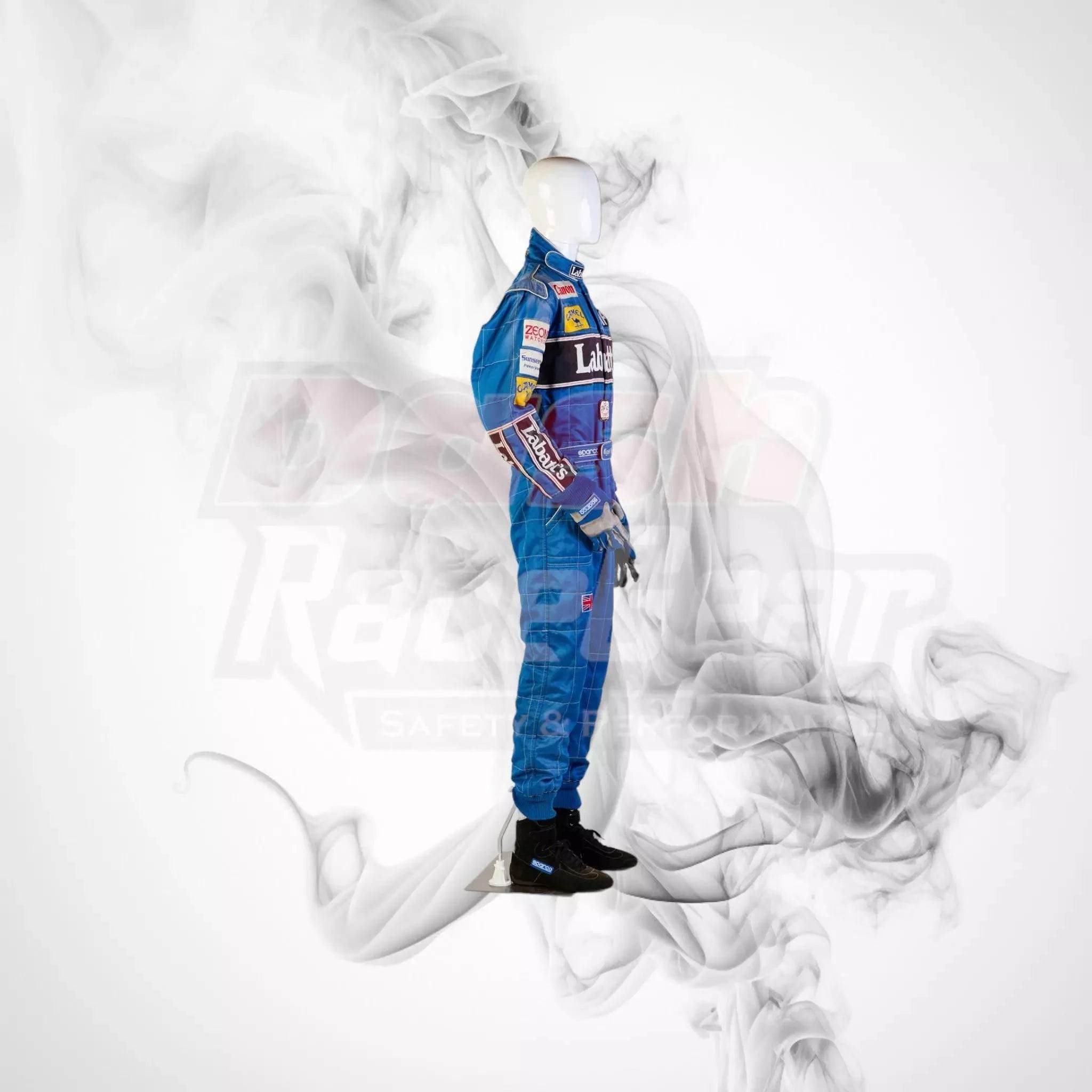 1992 Canon Williams Renault Sparco Formula 1 NIGEL MANSELL’S Race Suit - Dash Racegear Store