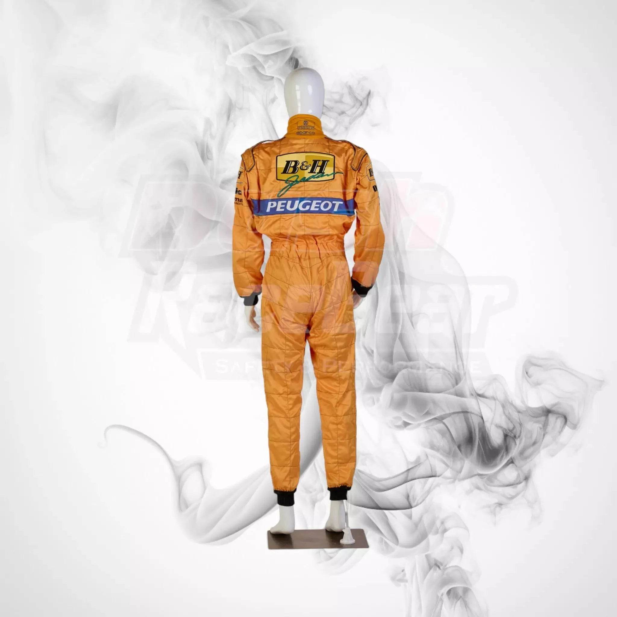 1996 Jordan Peugeot Benson & Hedges Sparco Formula 1 NIGEL MANSELL’S Race Suit - Dash Racegear Store