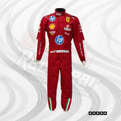Scuderia Ferrari HP Charles Leclerc Monza 2025 racing suit