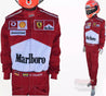 2004 Michael Schumacher Ferrari F1 Embroidered Racing Suit - Dash Racegear Store