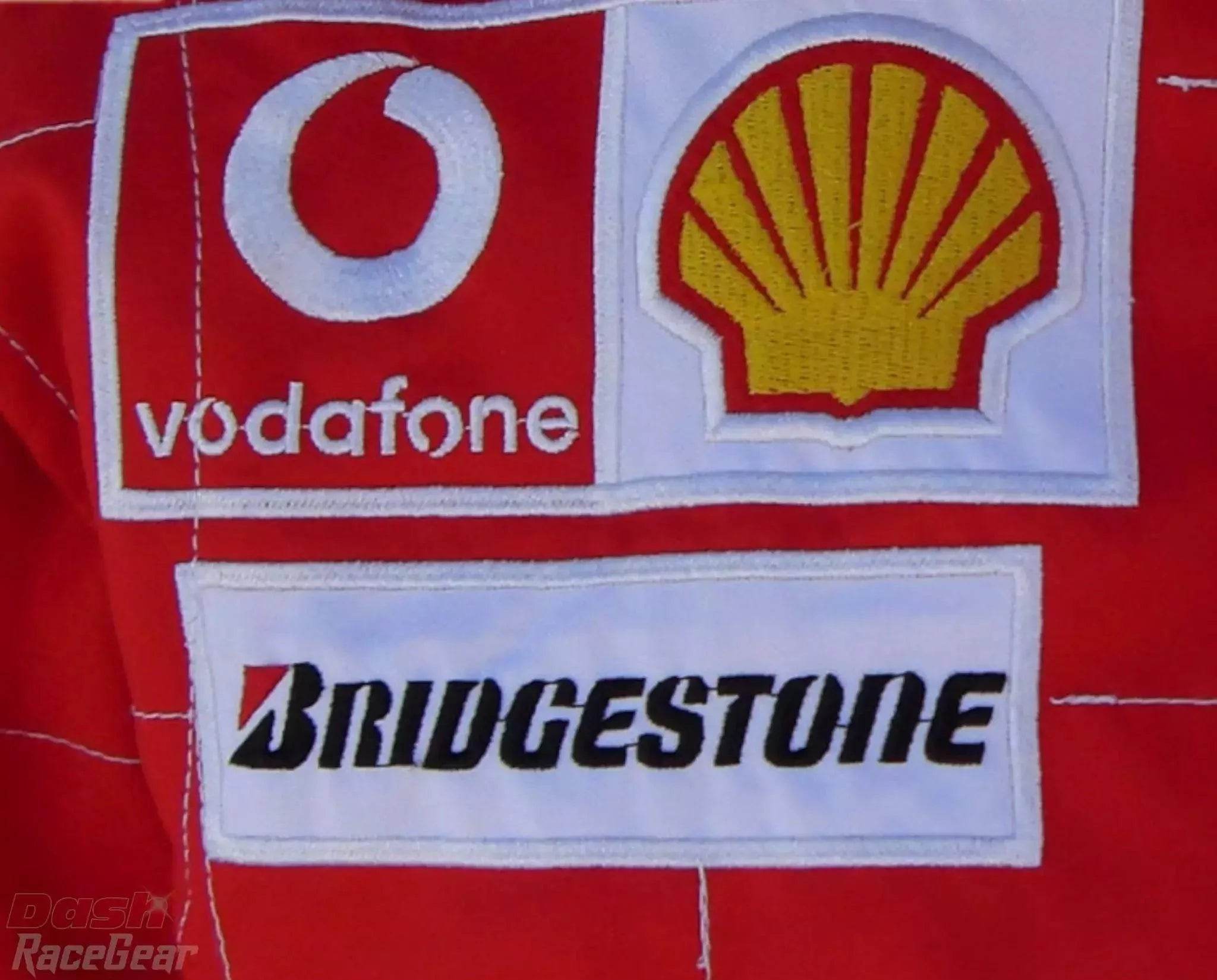 2006 Michael Schumacher BAR CODE Ferrari F1 Embroidered Racing Suit - Dash Racegear Store