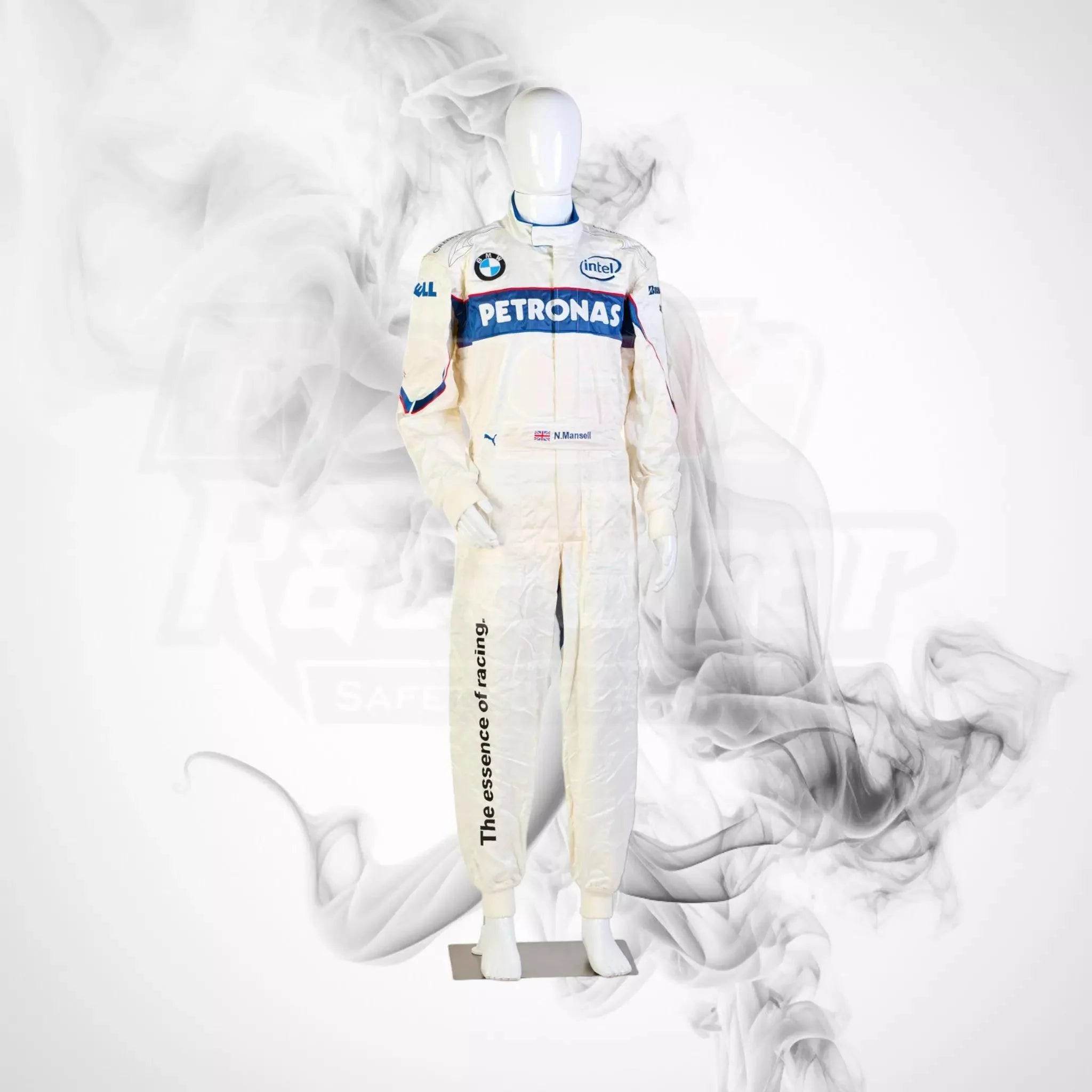 2007 BMW Sauber Formula 1 Puma NIGEL MANSELL’S Race Suit - Dash Racegear Store