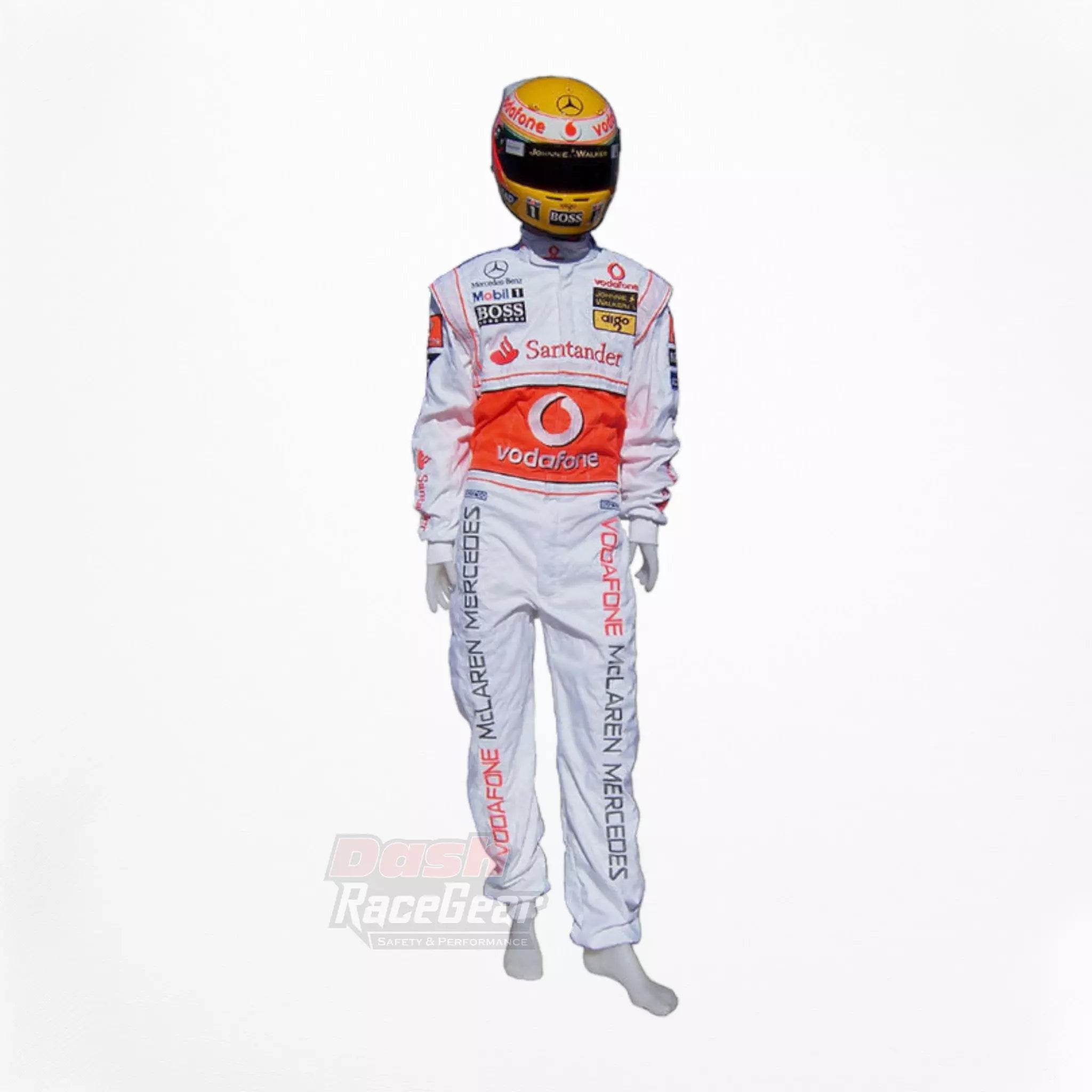 2007 Fernando Alonso McLaren F1 Embroidered Racing Suit - Dash Racegear Store