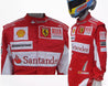 2010 Fernando Alonso Ferrari F1 Embroidered Racing Suit - Dash Racegear Store
