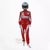 2010 Fernando Alonso Ferrari F1 Embroidered Racing Suit - Dash Racegear Store