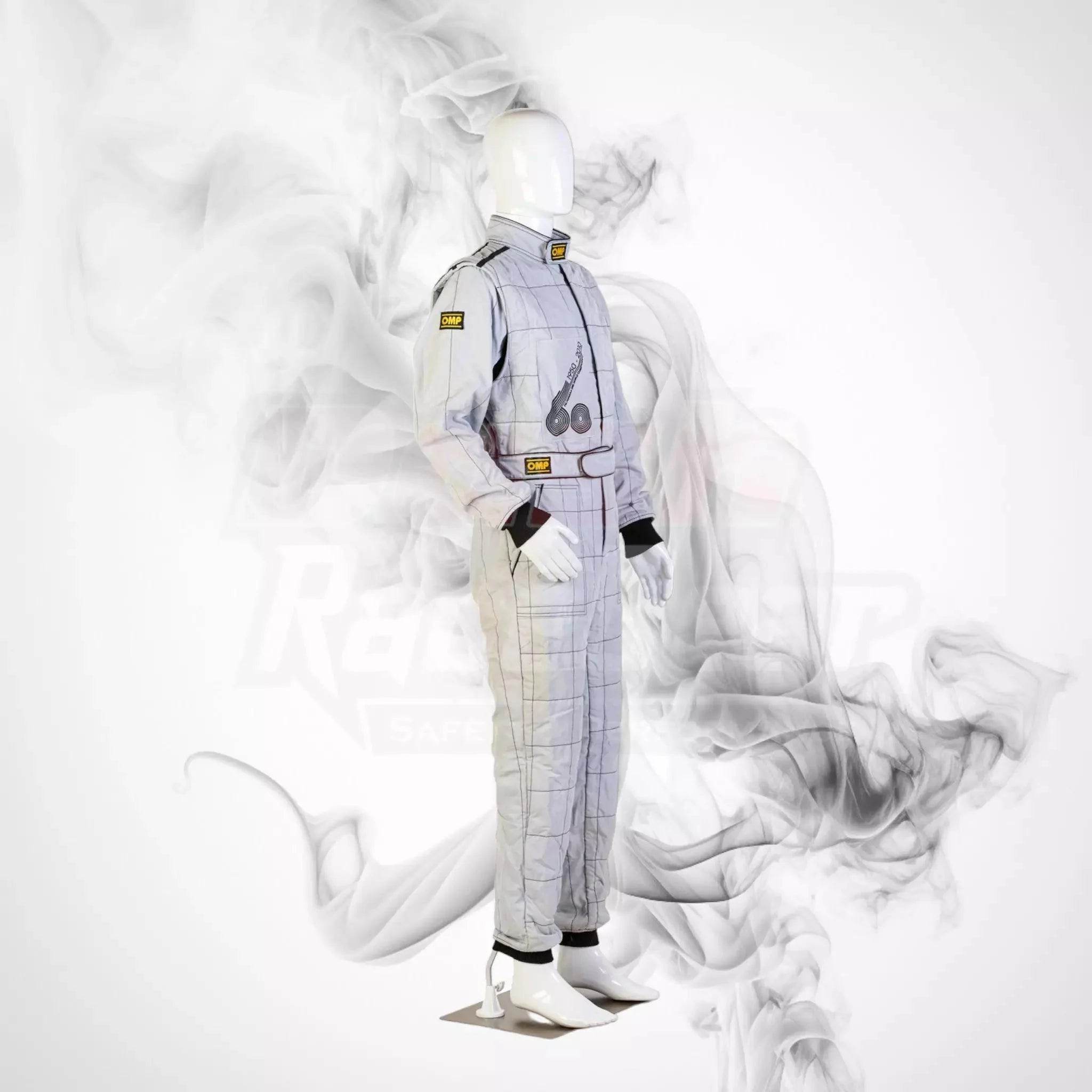 2010 Formula 1 50th Anniversary Bahrain Grand Prix Demonstration OMP NIGEL MANSELL’S Race Suit - Dash Racegear Store