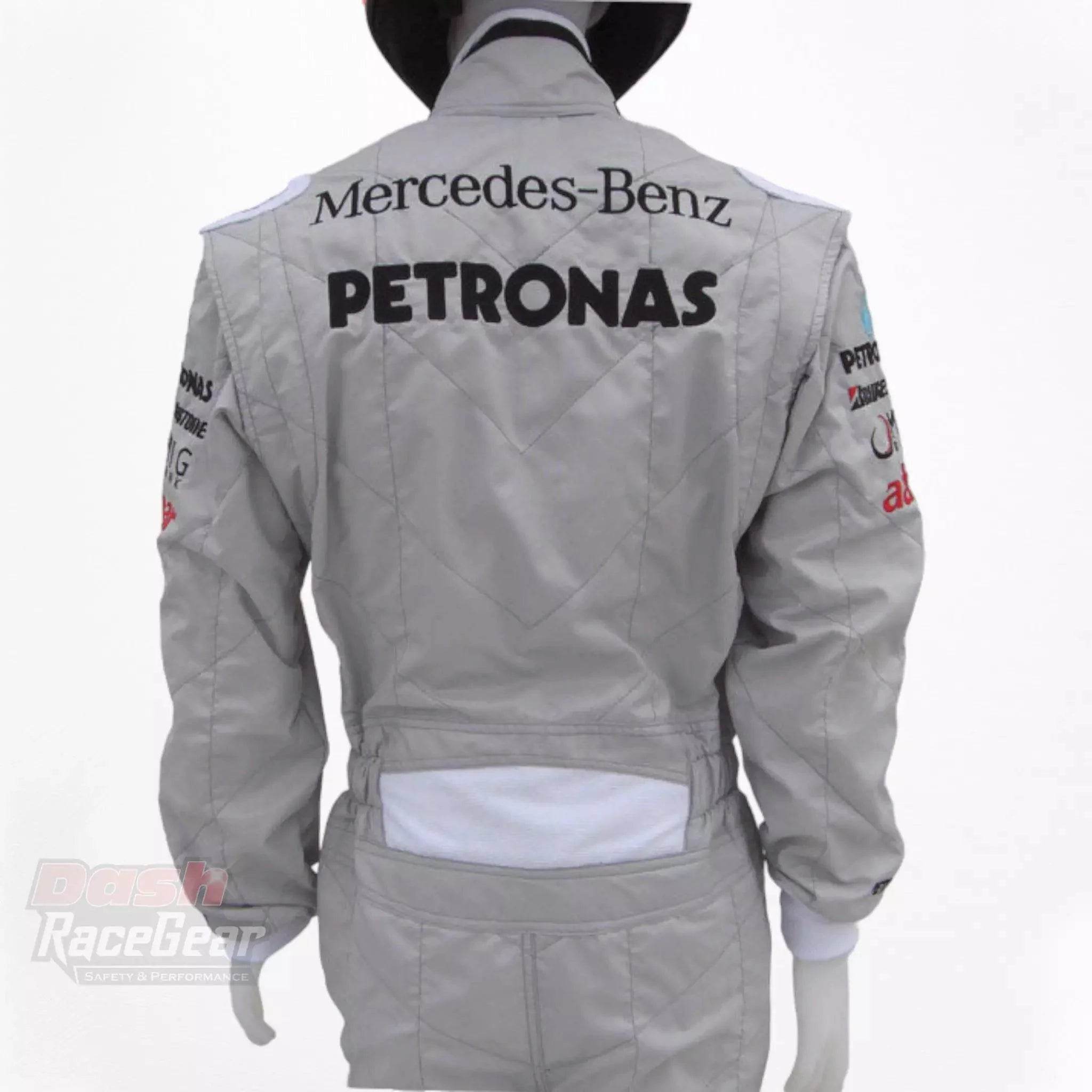 2010 Michael Schumacher Mercedes Benz F1 Embroiderd Race Suit - Dash Racegear Store