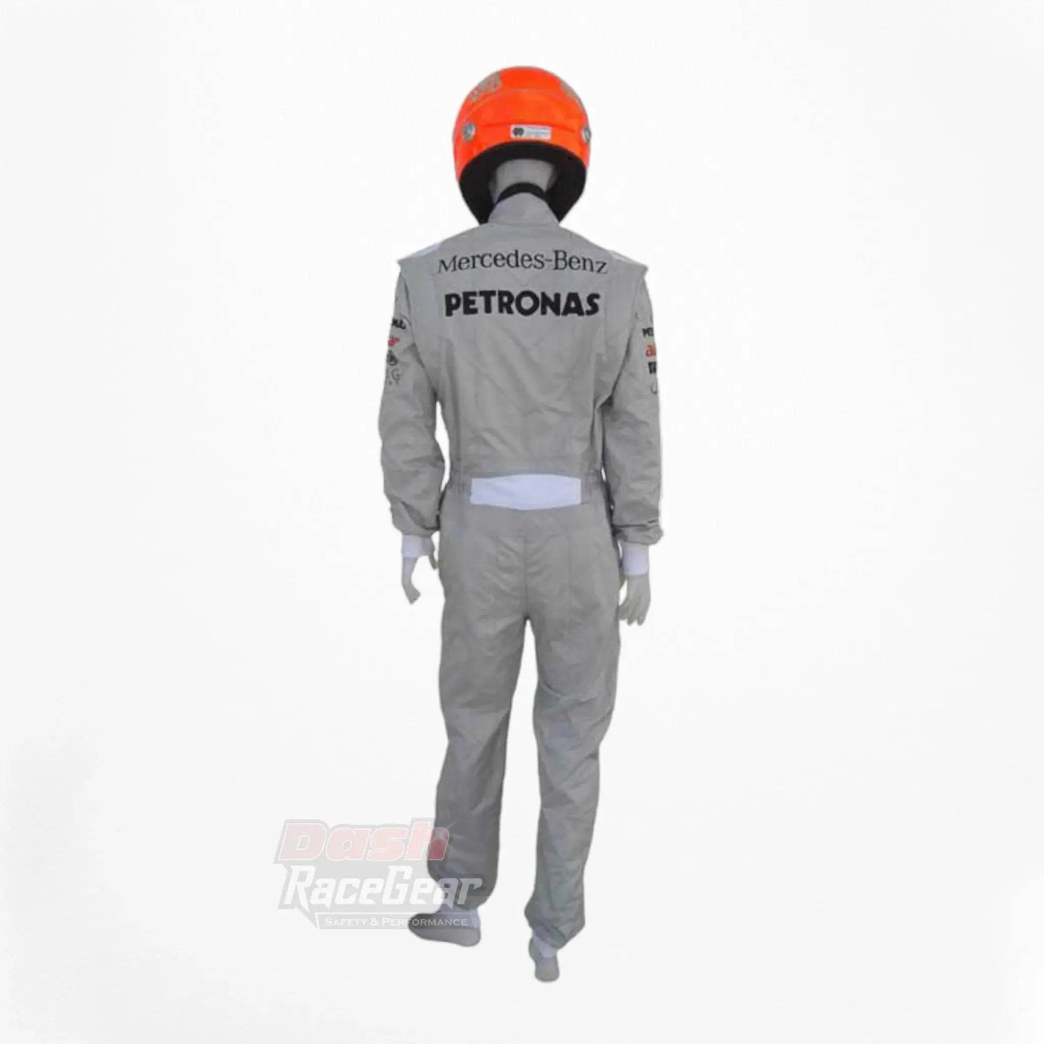 2011 Michael Schumacher Mercedes Benz F1 Embroidered Race Suit - Dash Racegear Store