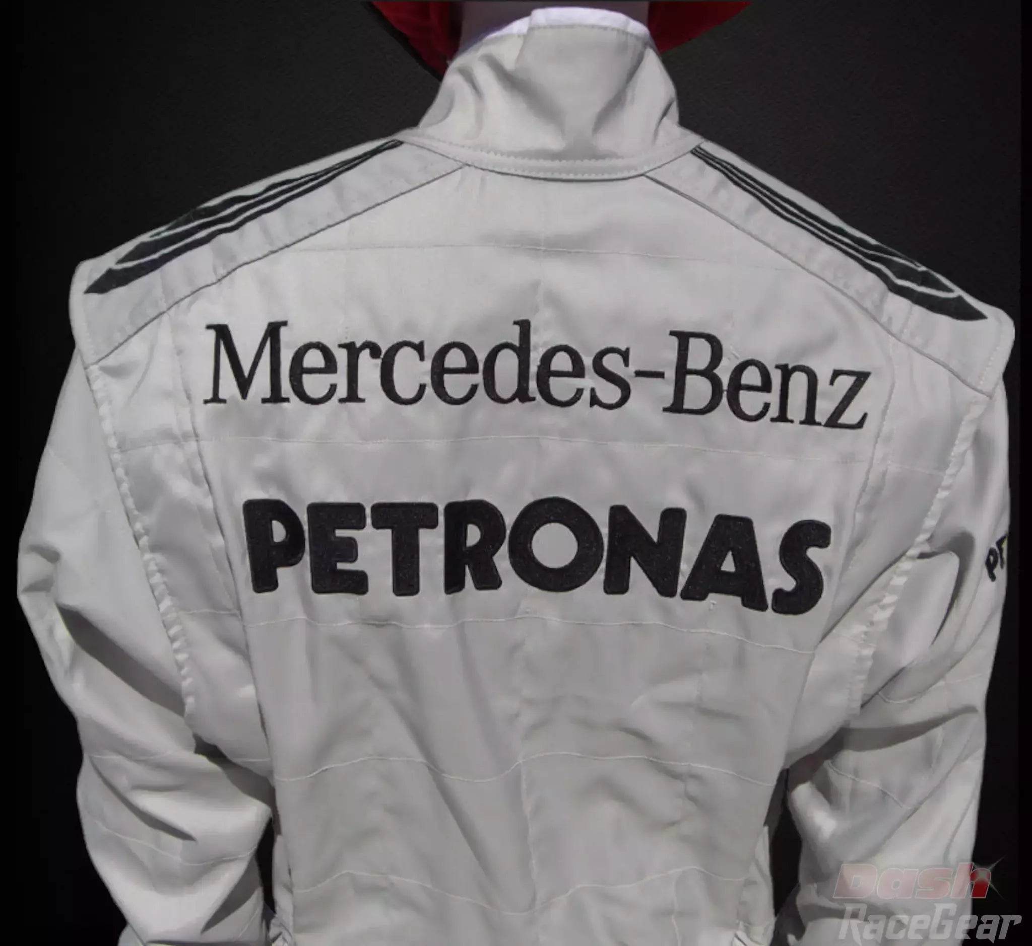 2012 Michael Schumacher Mercedes Benz F1 Embroidered Race Suit - Dash Racegear Store