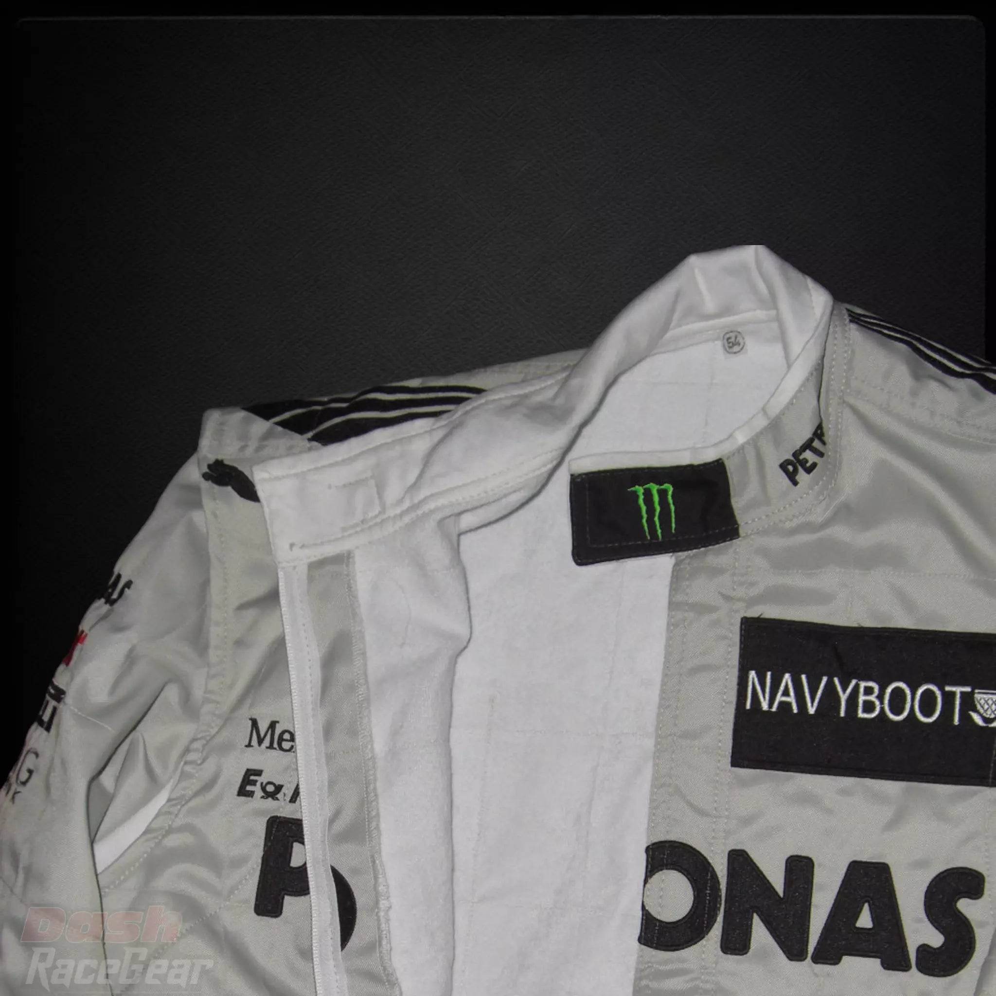 2012 Michael Schumacher Mercedes Benz F1 Embroidered Race Suit - Dash Racegear Store