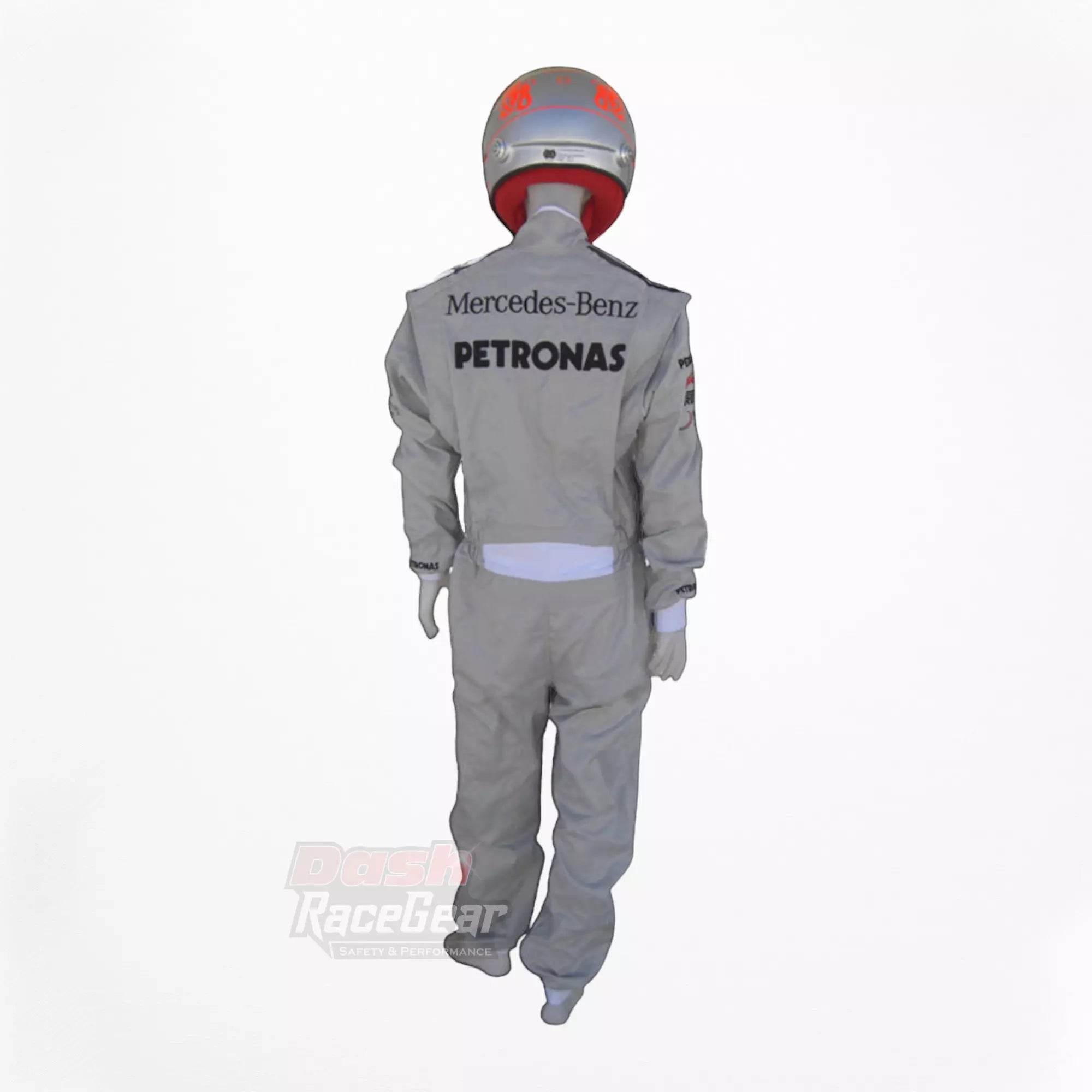 2012 Michael Schumacher Mercedes Benz F1 Embroidered Race Suit - Dash Racegear Store