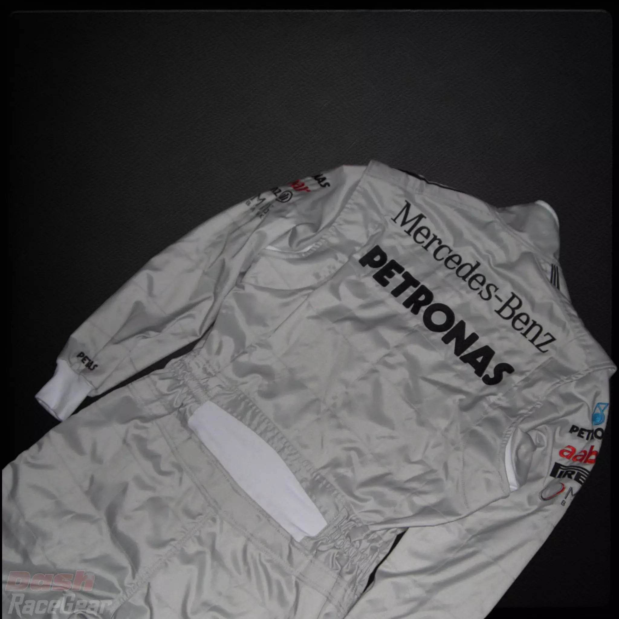 2012 Michael Schumacher Mercedes Benz F1 Embroidered Race Suit - Dash Racegear Store