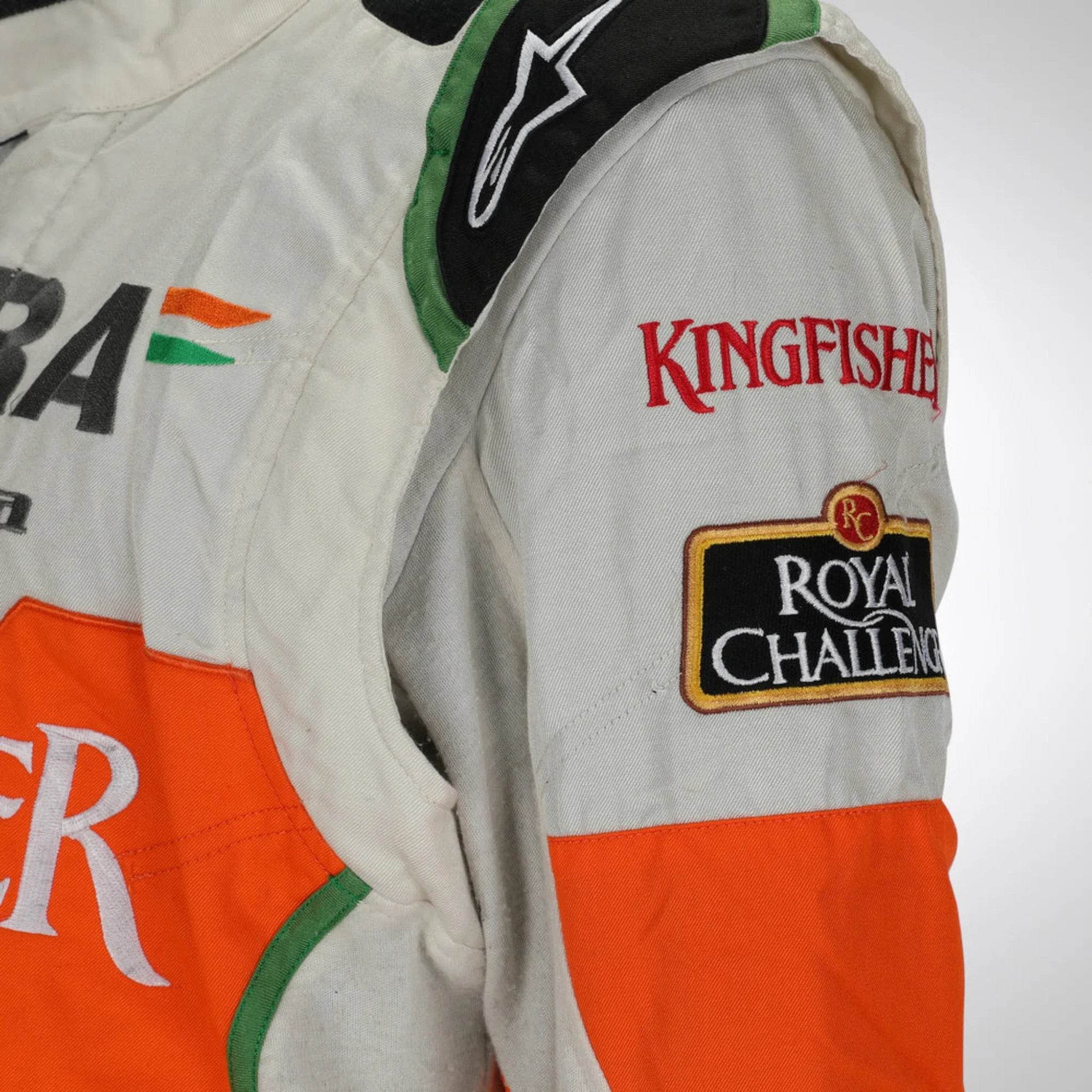2012 Sahara Force India F1 Team Mechanic Embroidered Suit - Dash Racegear Store