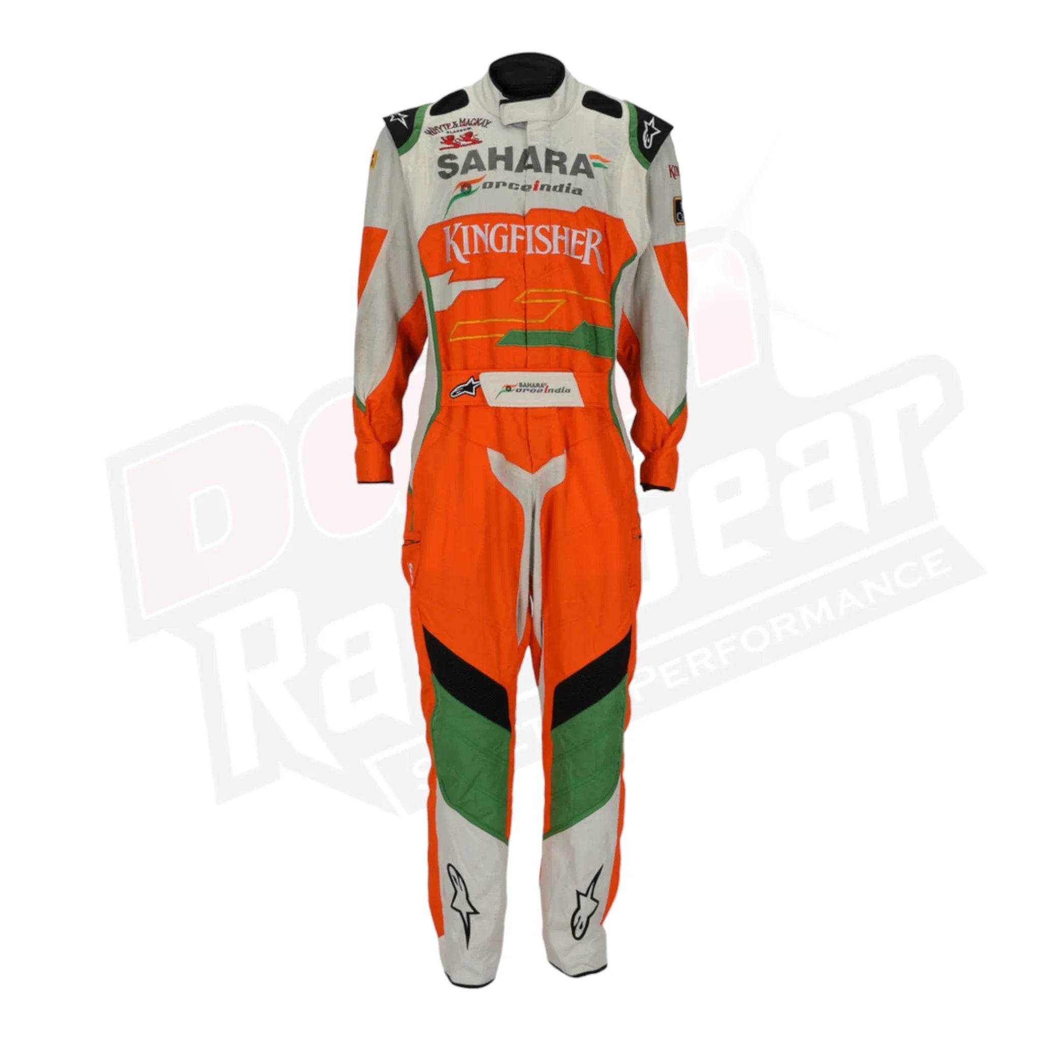 2012 Sahara Force India F1 Team Mechanic Embroidered Suit - Dash Racegear Store