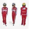 2013 Fernando Alonso Ferrari F1 Embroidered Racing Suit - Dash Racegear Store