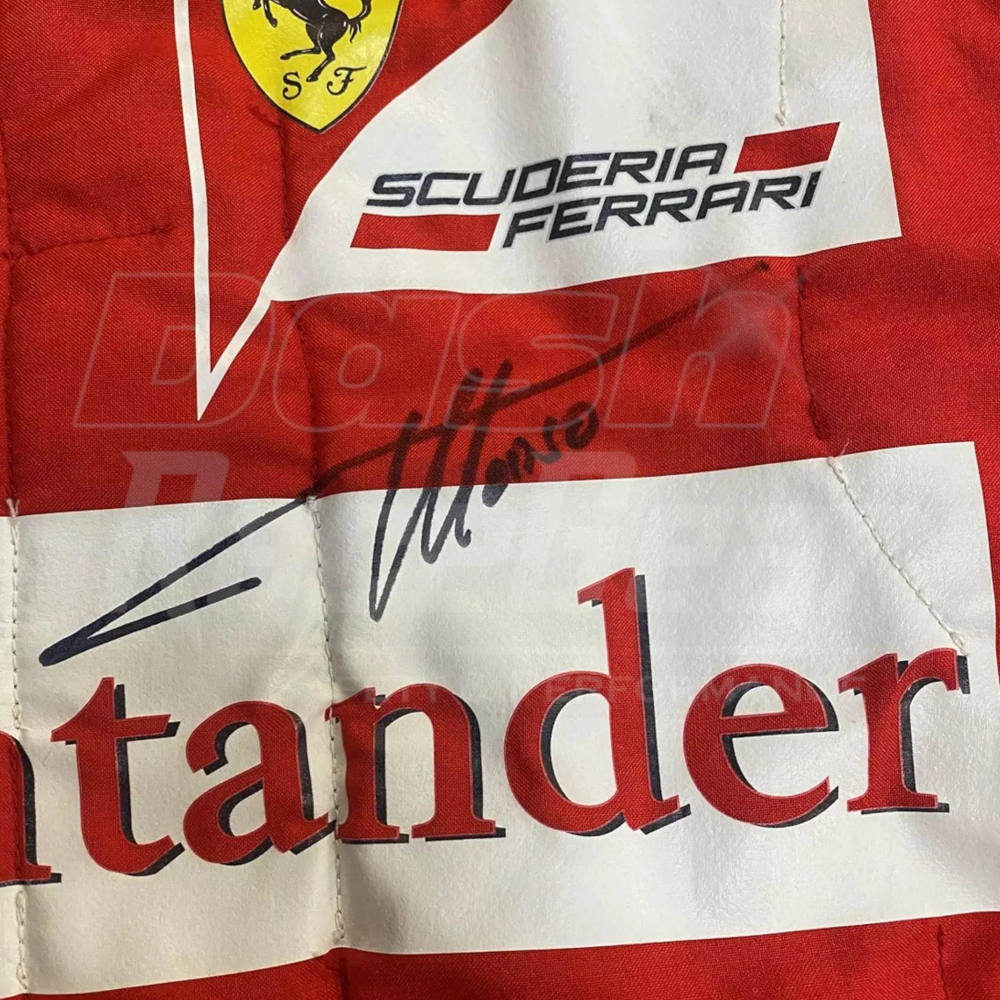 2013 Fernando Alonso Signed Racing Suit - Dash Racegear Store