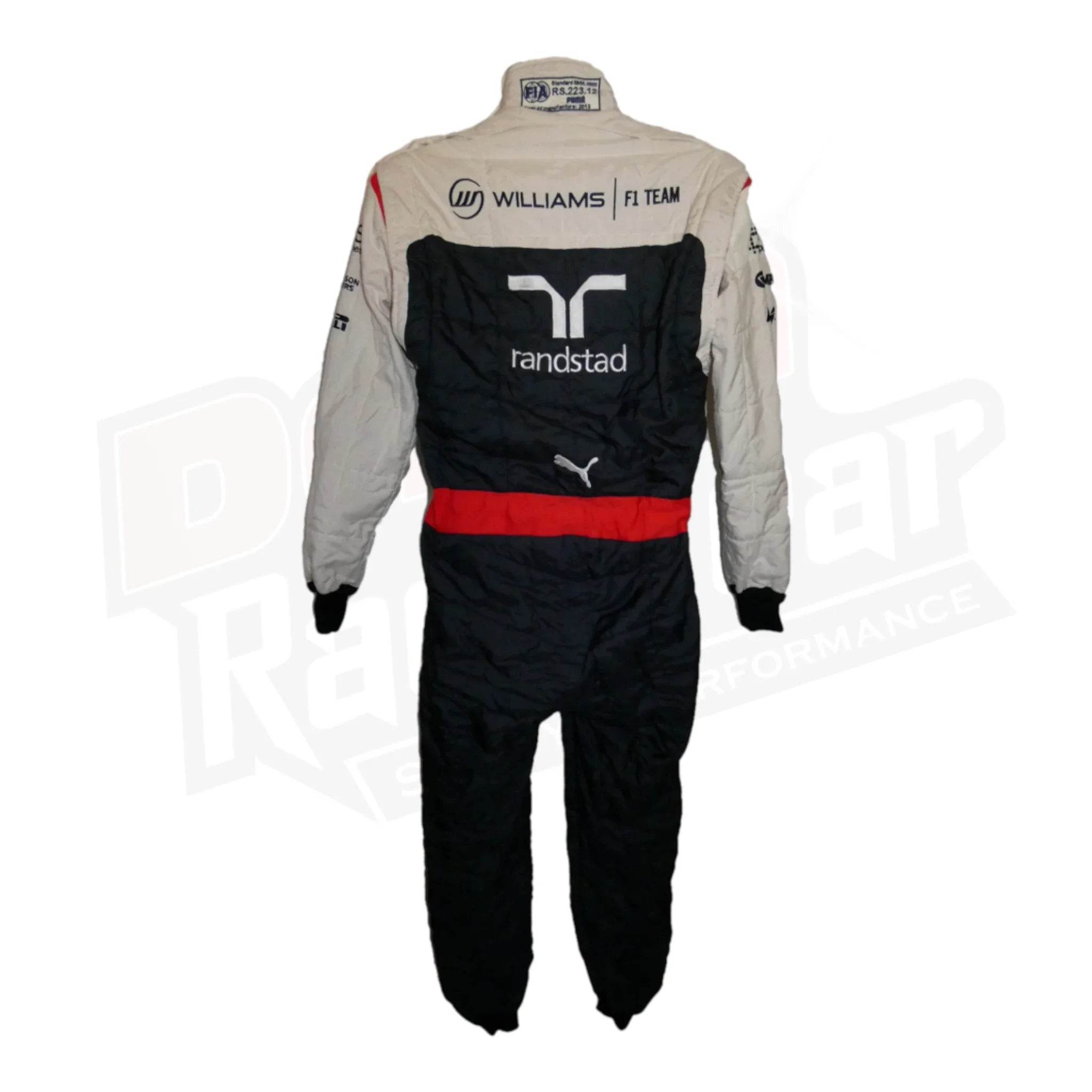 2013 Valtteri Bottas Williams race suit – Brazilian GP - Dash Racegear Store