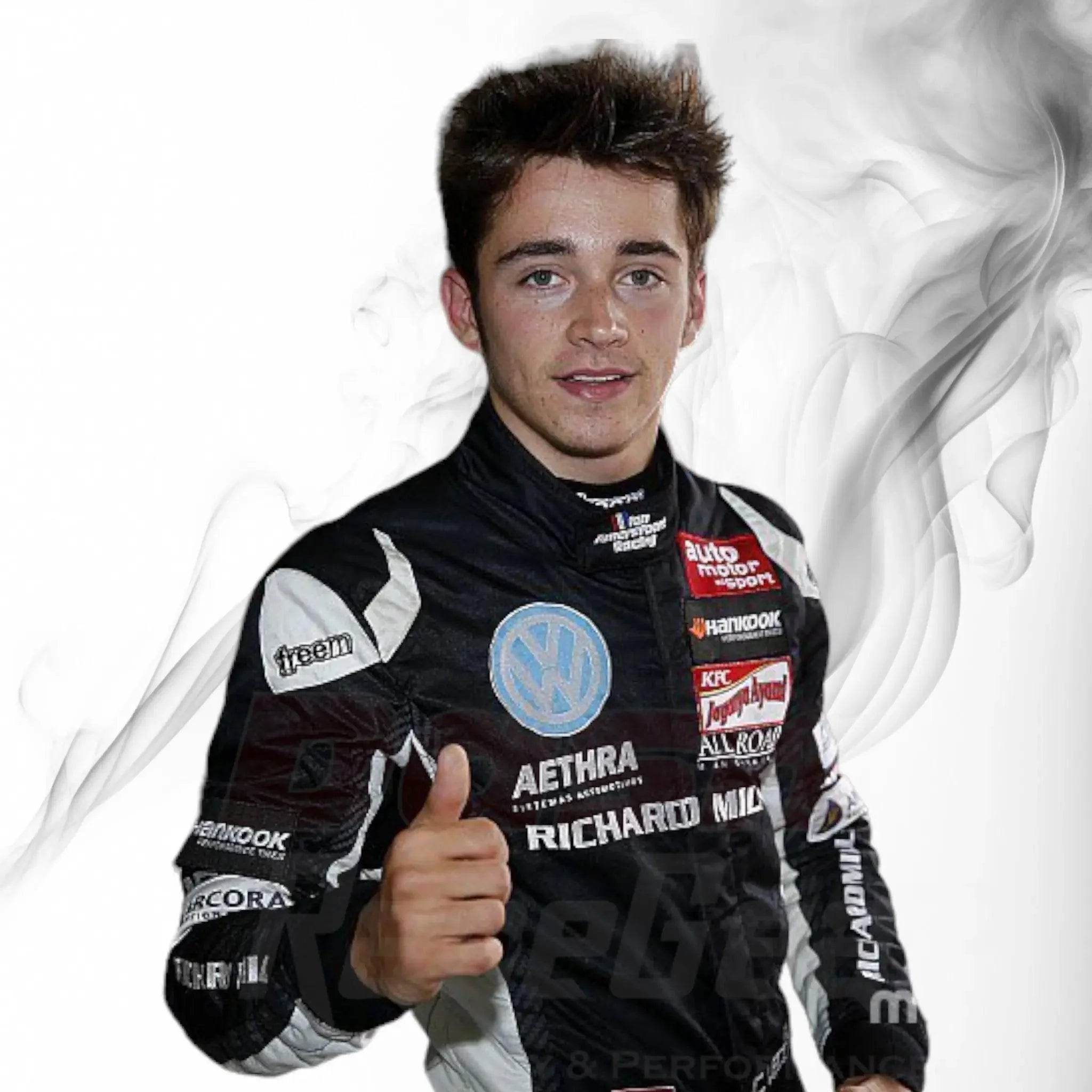 2015 Charles Leclerc Richard Mille F3 Race Suit - Silverstone - Dash Racegear Store