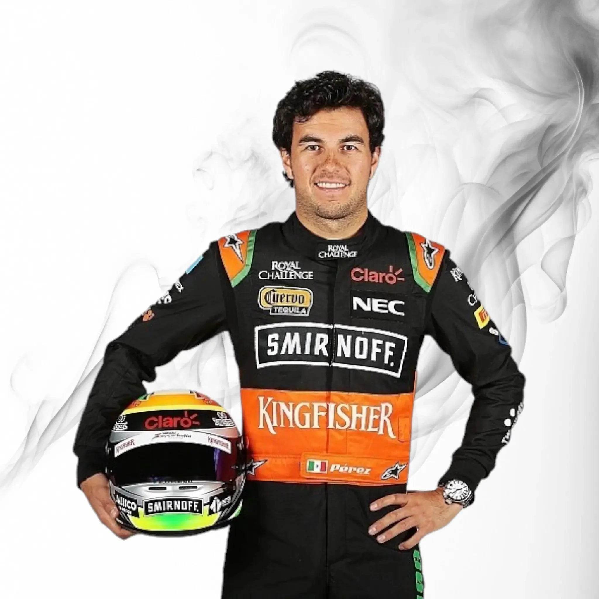 2015 Sergio Perez Force India Formula 1 Suit - Dash Racegear Store