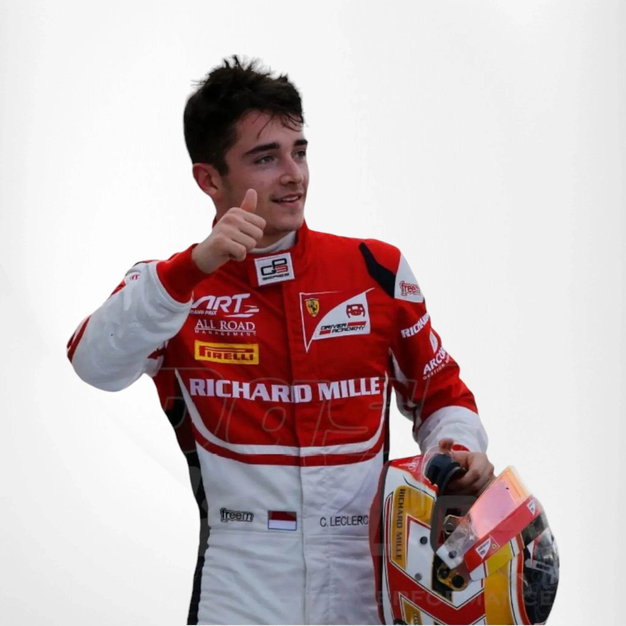2016 Charles Leclerc Ferrari F1 Race Suit - Dash Racegear Store