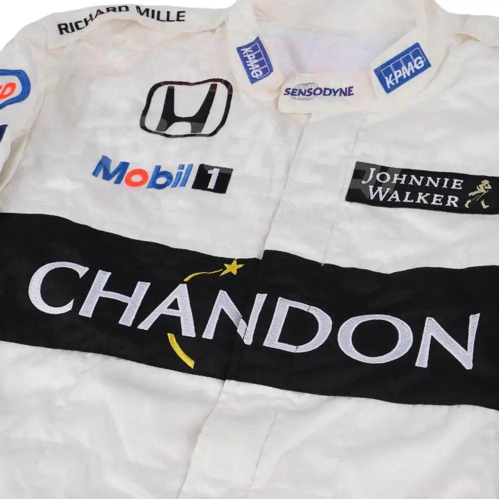 2016 Fernando Alonso McLaren F1 Team Race Suit - Dash Racegear Store