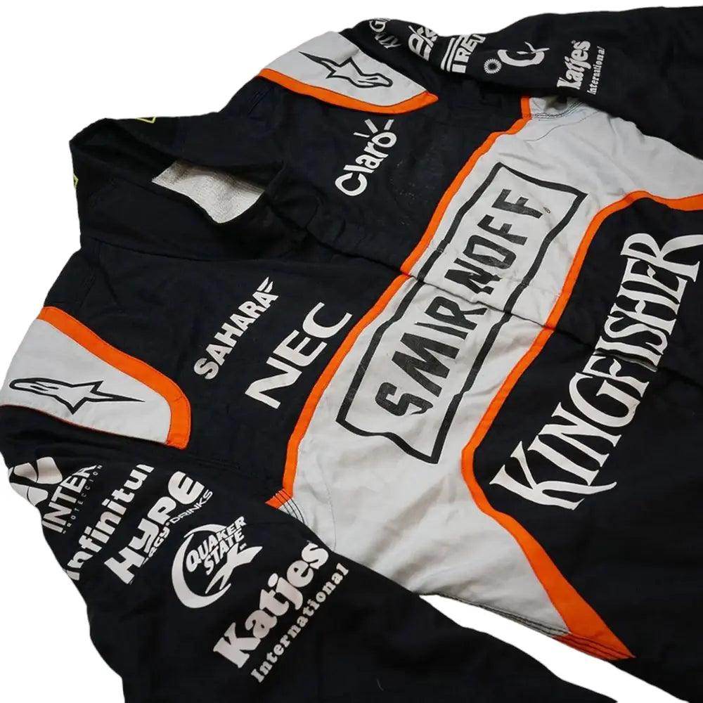 2016 Nico Hülkenberg Sahara Force India F1 Team Race Suit KIDS - Dash Racegear Store