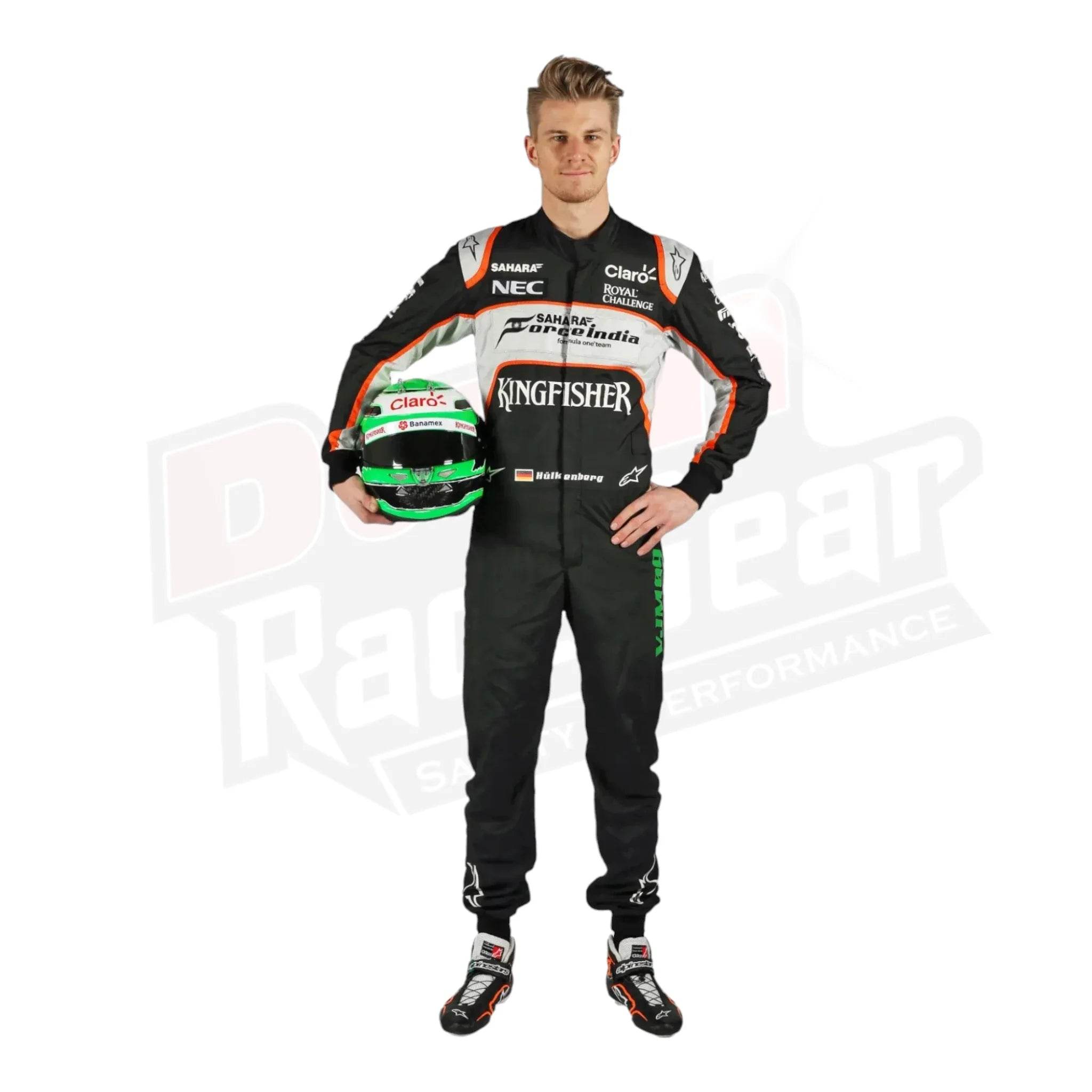 2016 Nico Hülkenberg Sahara Force India F1 Team Race Suit KIDS - Dash Racegear Store