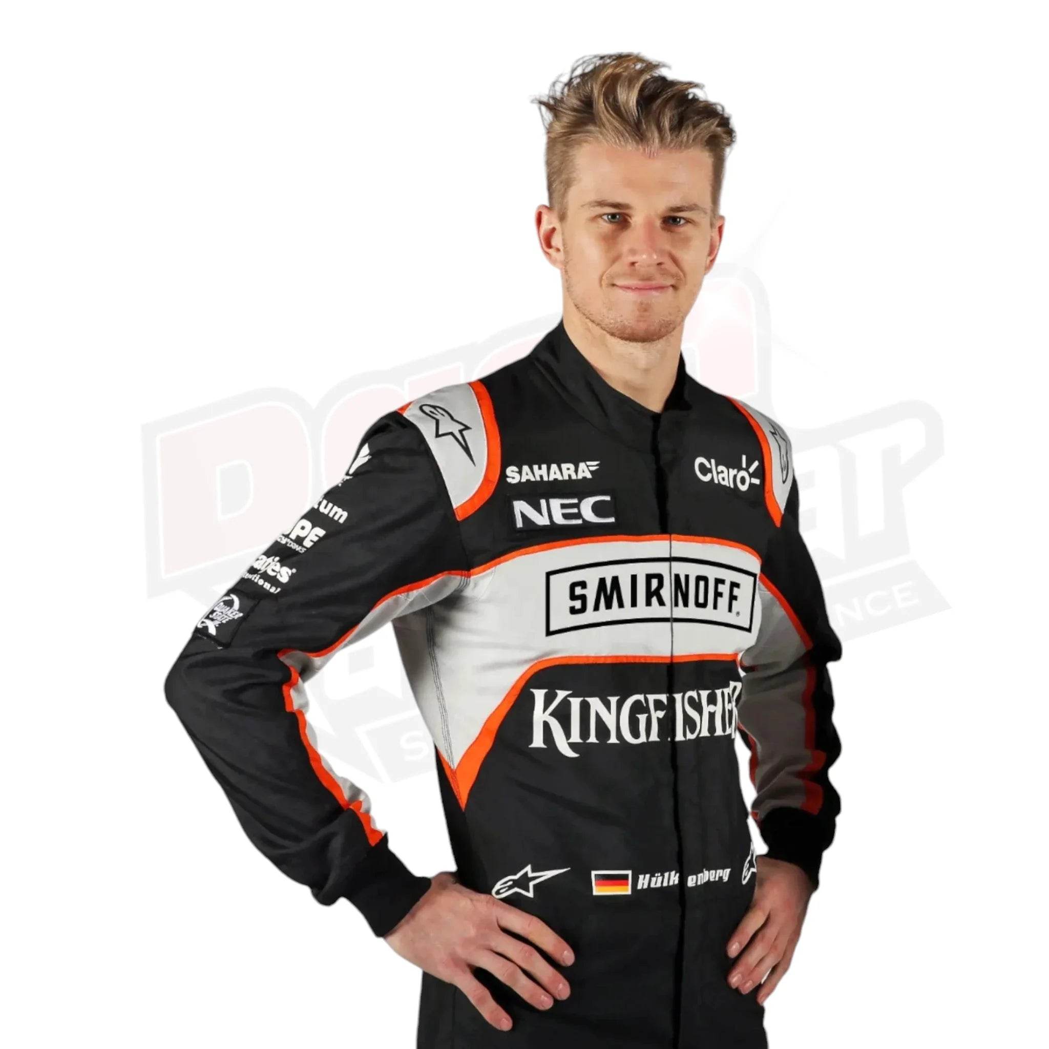 2016 Nico Hülkenberg Sahara Force India F1 Team Race Suit - Dash Racegear Store