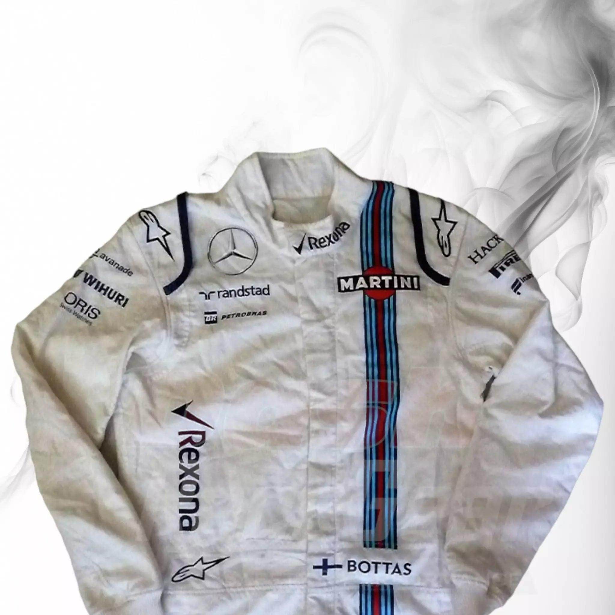 2016 Valtteri Bottas Martini F1 Race suit KIDS - Dash Racegear Store