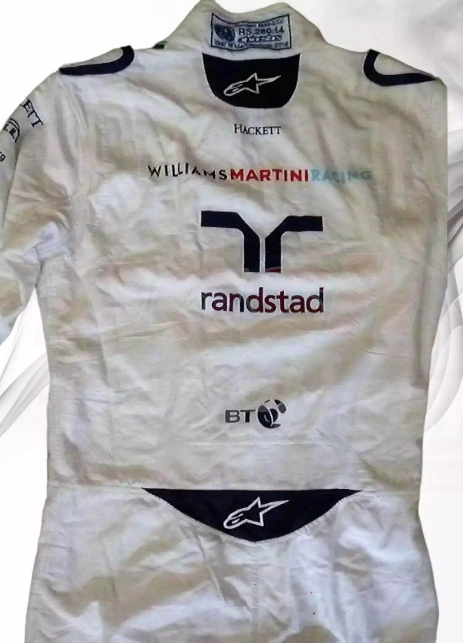 2016 Valtteri Bottas Martini F1 Race suit KIDS - Dash Racegear Store