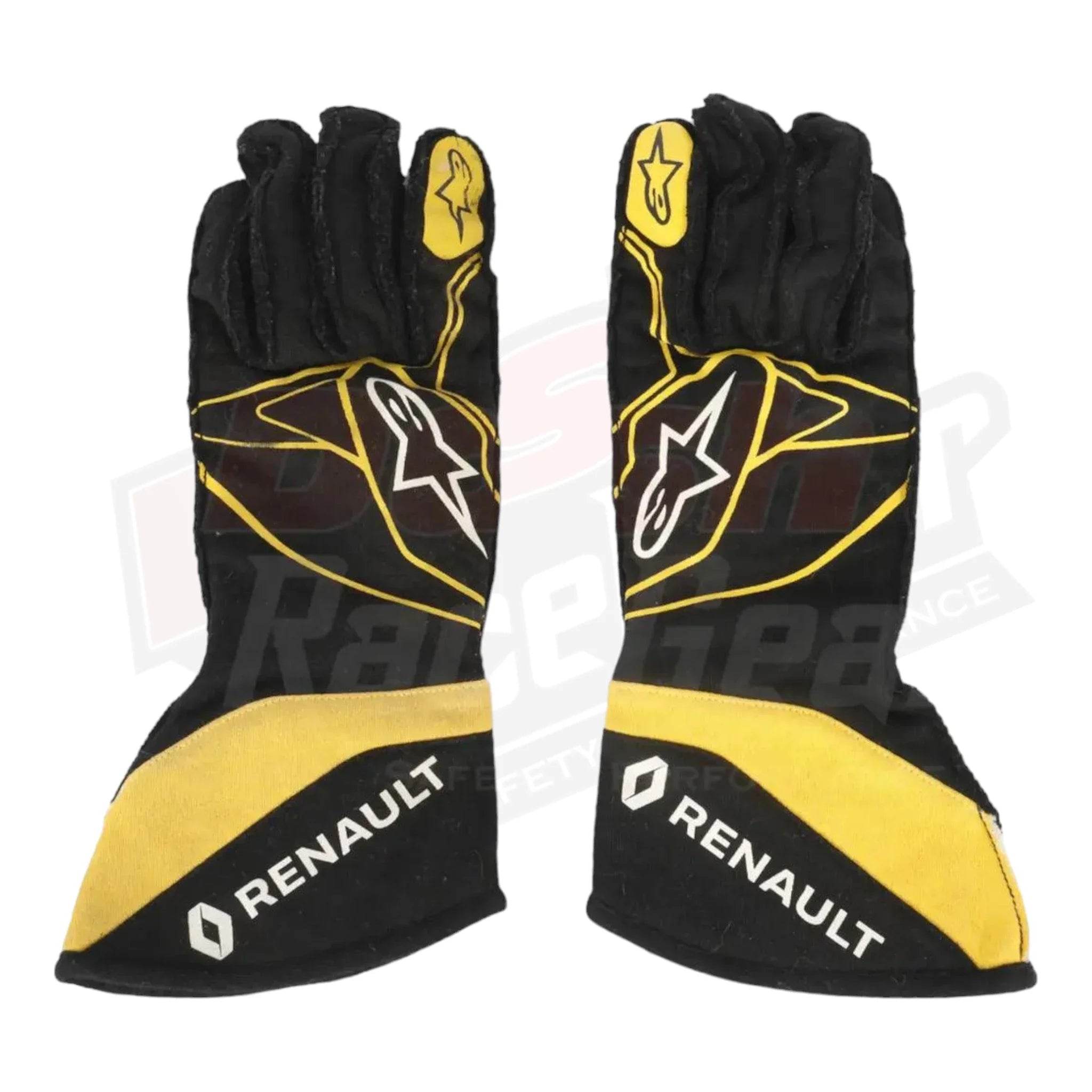 2017 Carlos Sainz Renault F1 Race Gloves - Dash Racegear Store