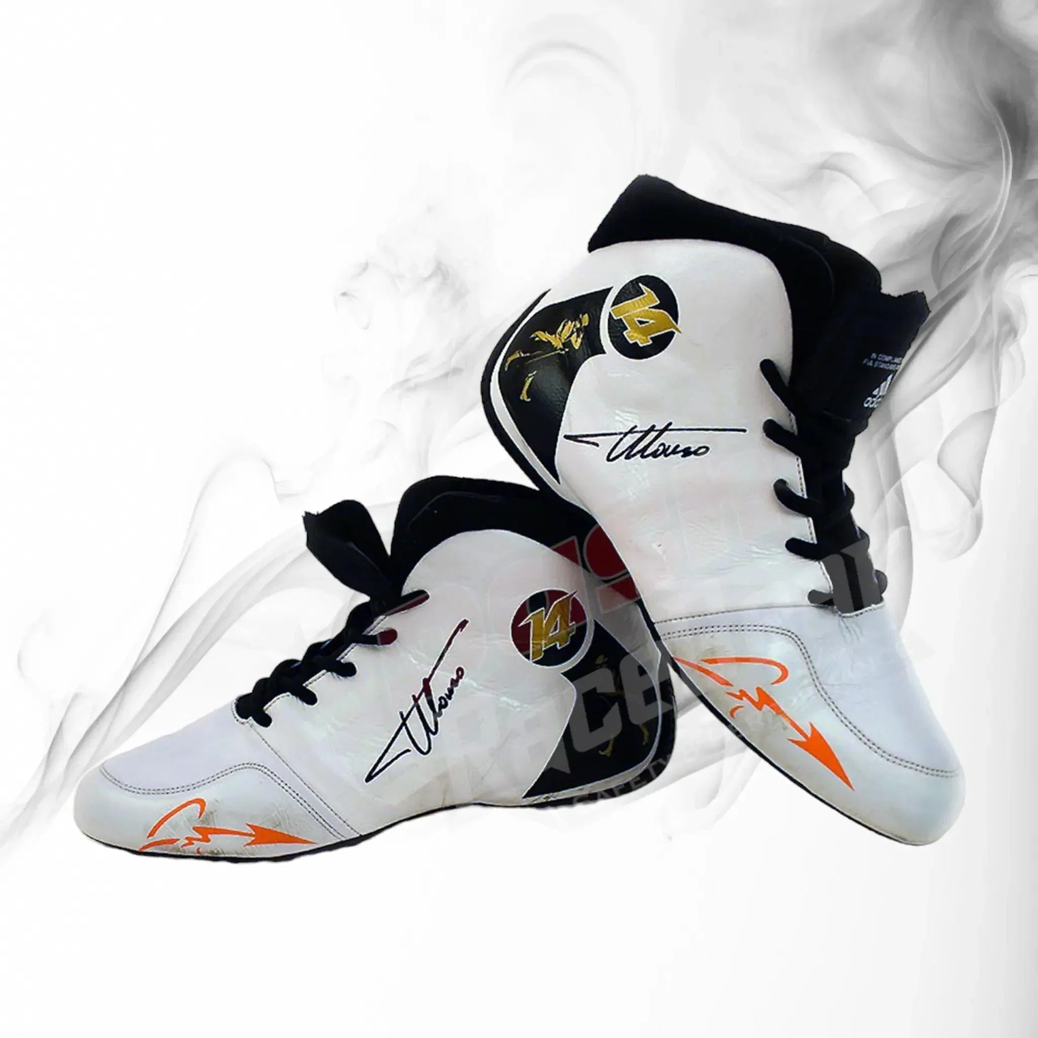 2017 Fernando Alonso McLaren F1 Team Race Shoes