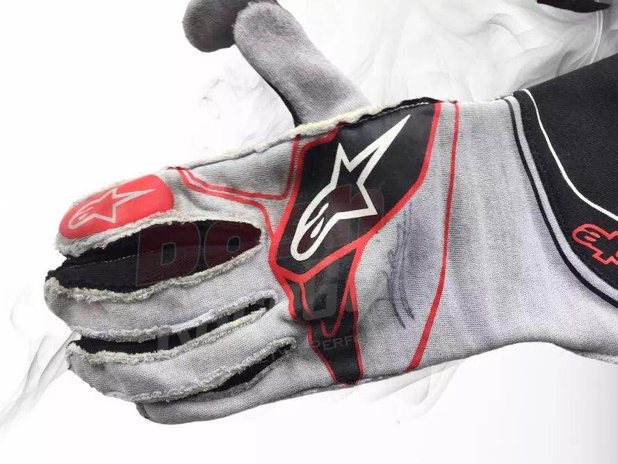 2017 Kevin Magnussen Haas F1 Team Gloves