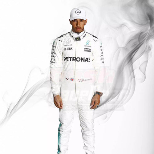 2017 Lewis Hamilton Mercedes-Benz F1 Racing Suit KIDS