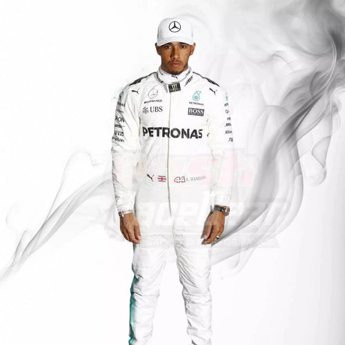 2017 Lewis Hamilton Mercedes-Benz F1 Racing Suit