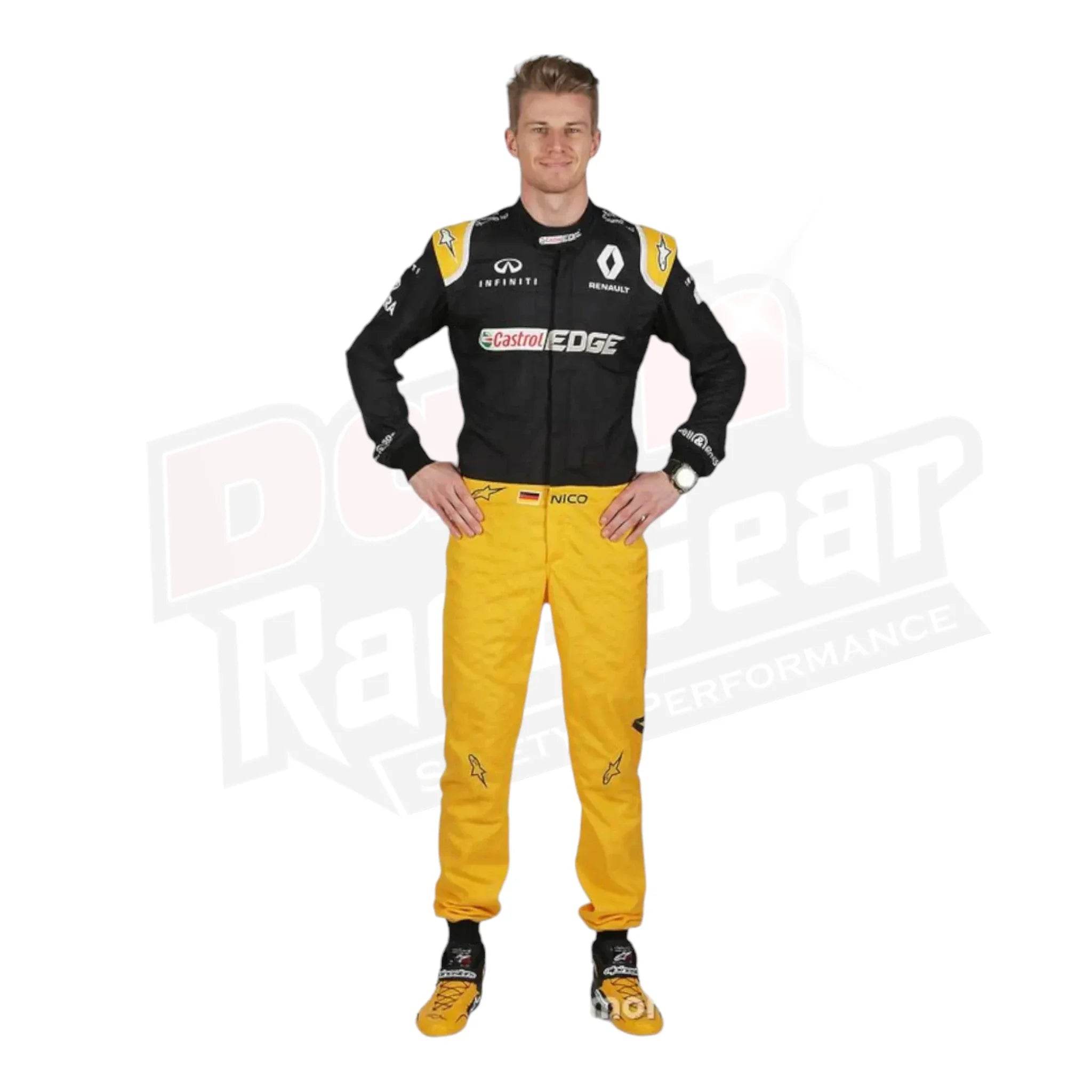 2017 Nico Hulkenberg Renault F1 Race Suit KIDS - Dash Racegear Store
