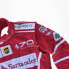 2017 Sebastian Vettel Ferrari 70th Anniversary F1 Embroidered Racing Suit -Monza GP - Dash Racegear Store
