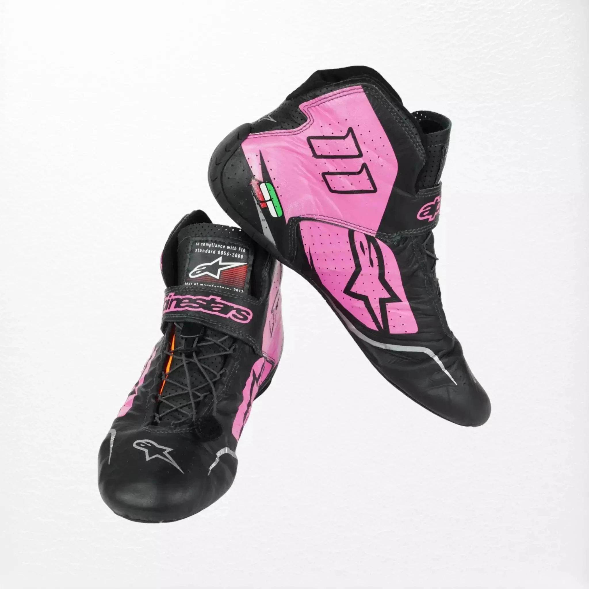 2017 Sergio Perez Alpinestars F1 Race Boots - Dash Racegear Store