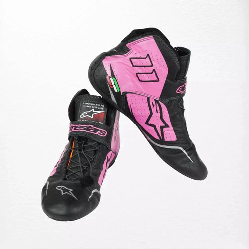 2017 Sergio Perez Alpinestars F1 Race Boots 14 US 48 EURO